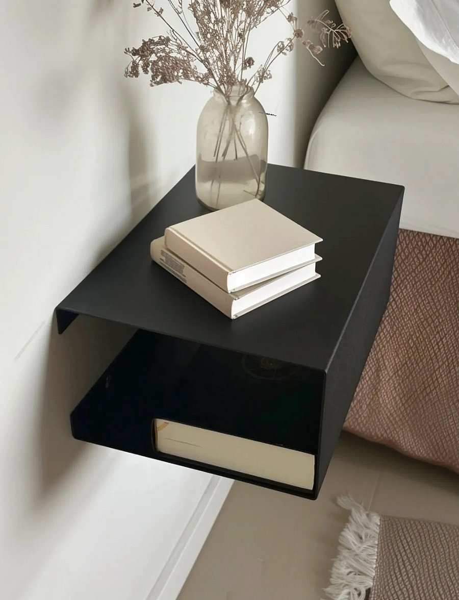 ReCollector - Stylish wall-mounted Box Shelf - regale und verwahrung - black raven - 2