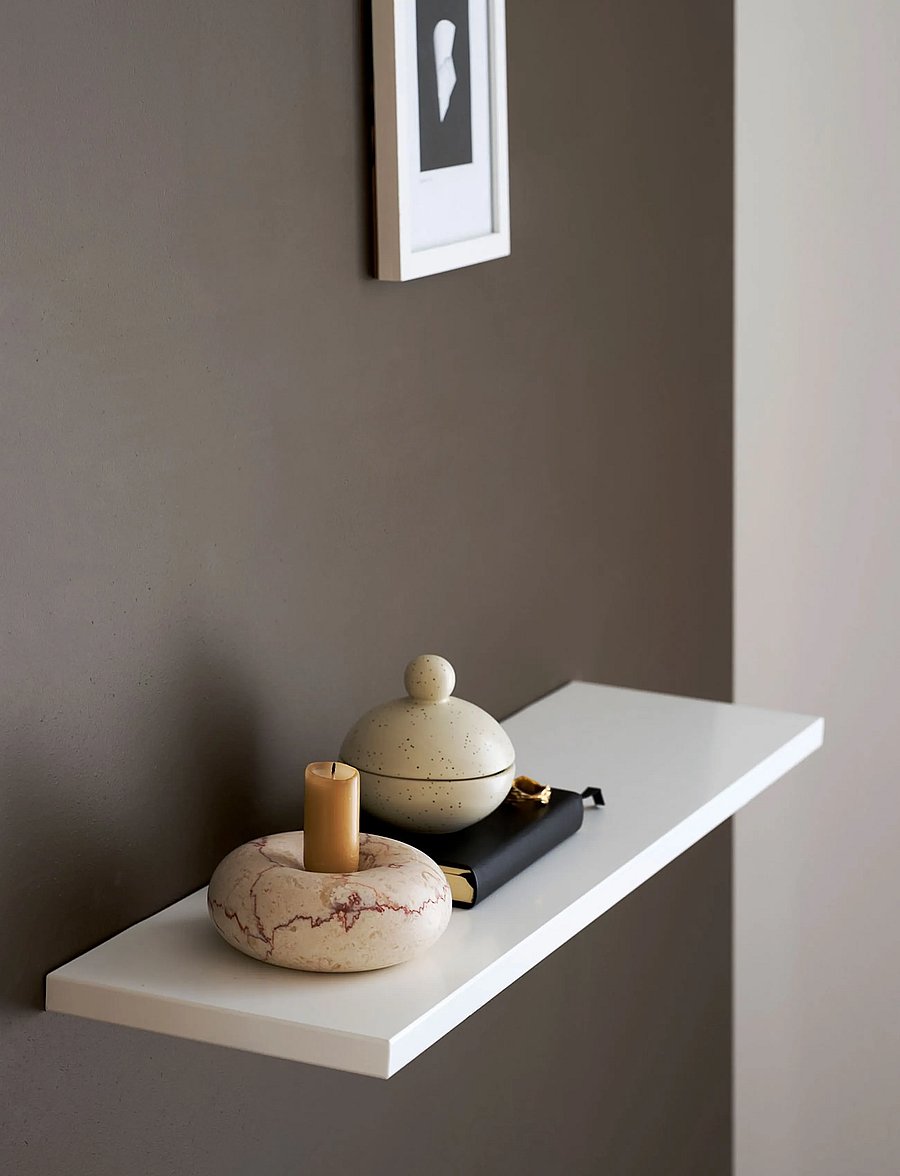 ReCollector - Floating Edge Shelf - Brilliant White - hoiustamine ja riiulid - brilliant white - 0