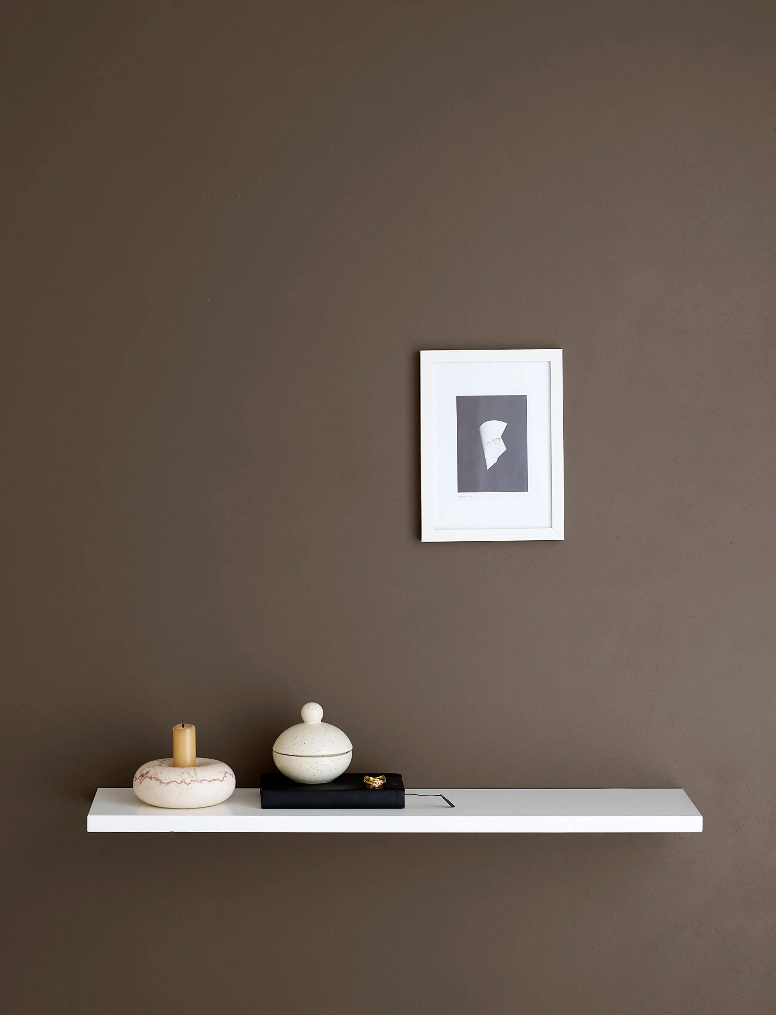 ReCollector - Floating Edge Shelf - Brilliant White - hoiustamine ja riiulid - brilliant white - 2