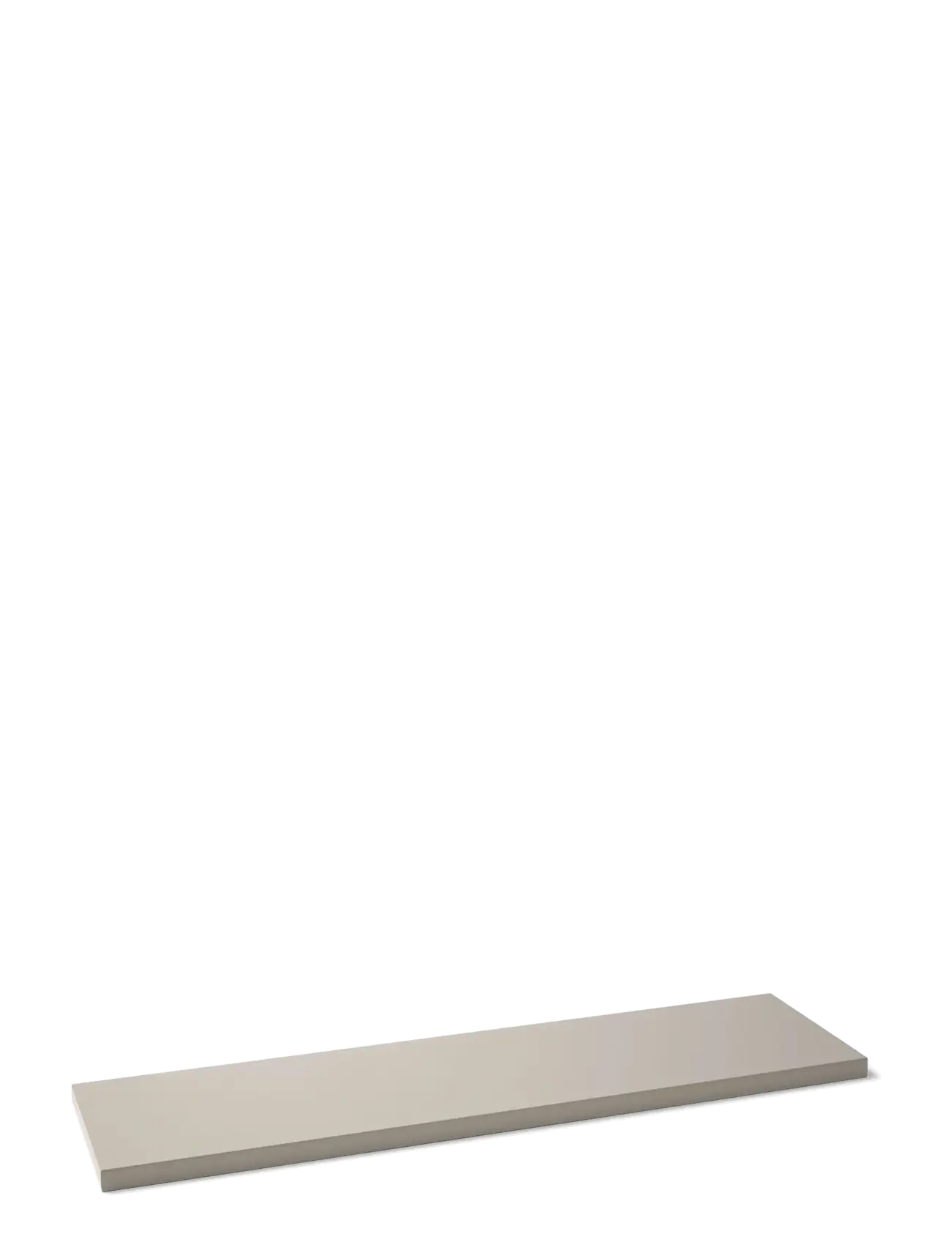 ReCollector Floating Edge Shelf Silver Cloud Grey, Hylde, Beige, Str: L60X W15X H1.5