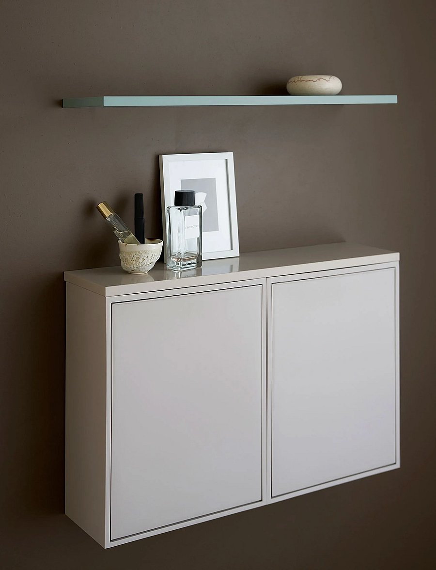 ReCollector - Floating Edge Shelf - Silver Cloud Grey - hoiustamine ja riiulid - silver cloud grey - 0