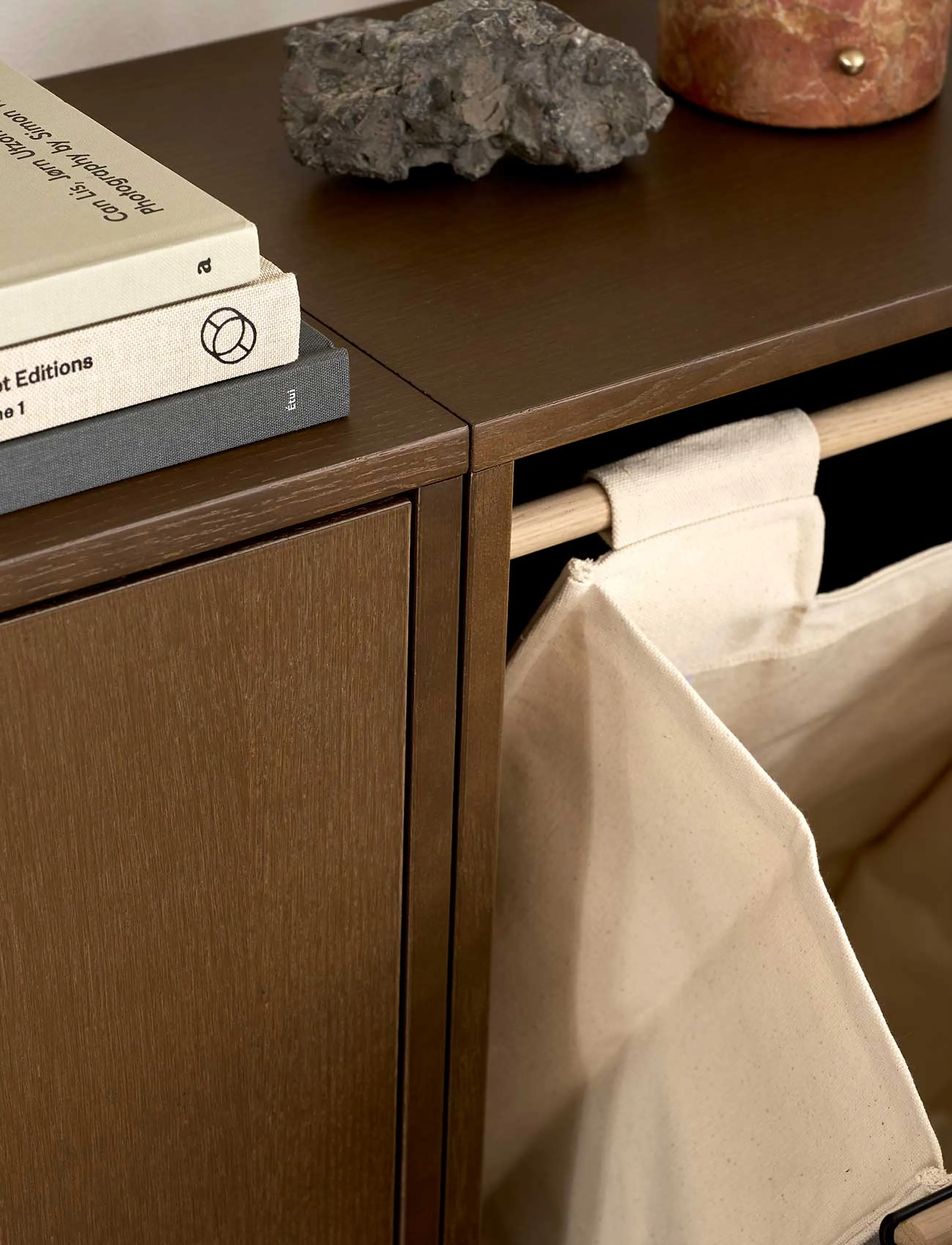 ReCollector - Laundry Box - Dark Oak - vasketøjskurve - dark oak - 3
