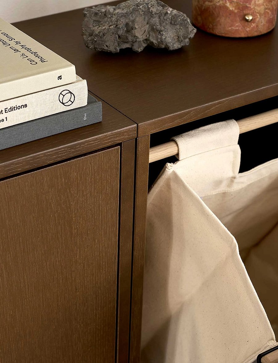 ReCollector - Laundry Box - Dark Oak - wäschekörbe - dark oak - 3