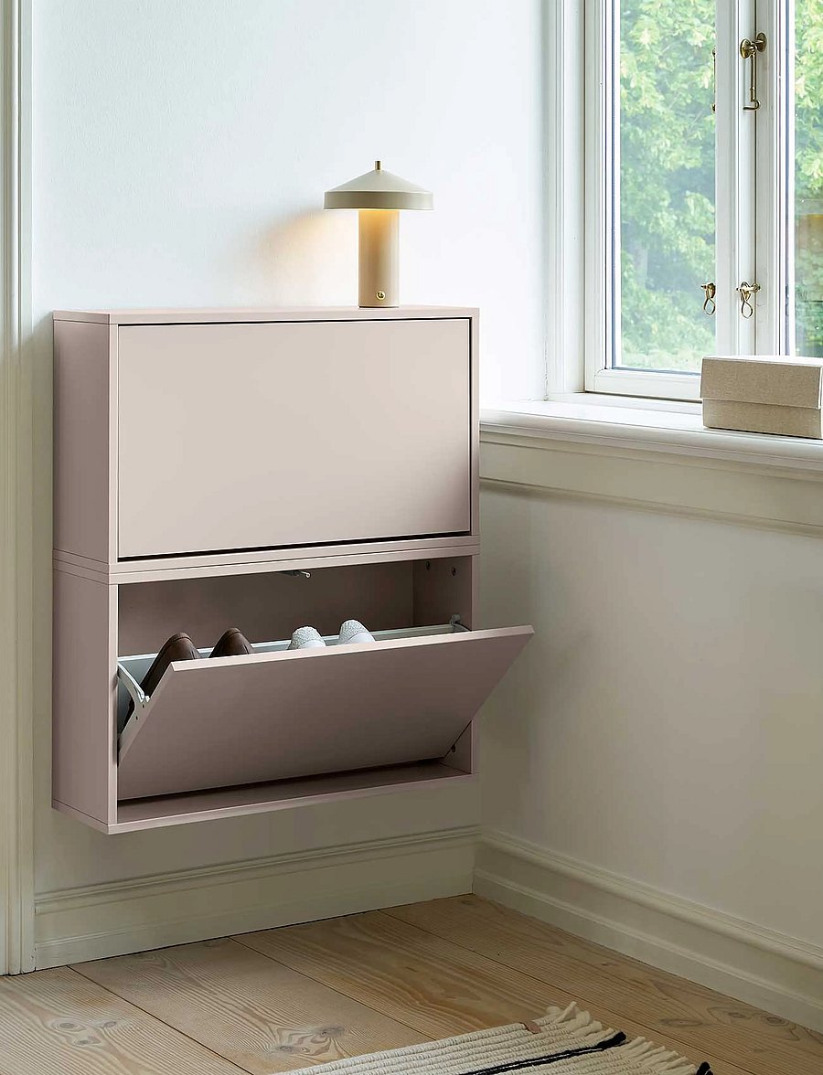 ReCollector - Shoe Box Narrow - Silver Cloud Grey - schränke - silver cloud grey - 0