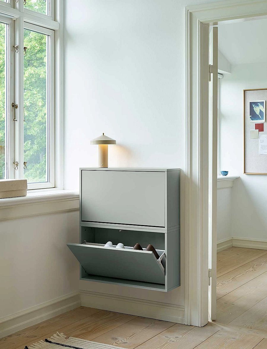 ReCollector - Shoe Box Narrow - Iron Blue - schränke - iron blue - 0