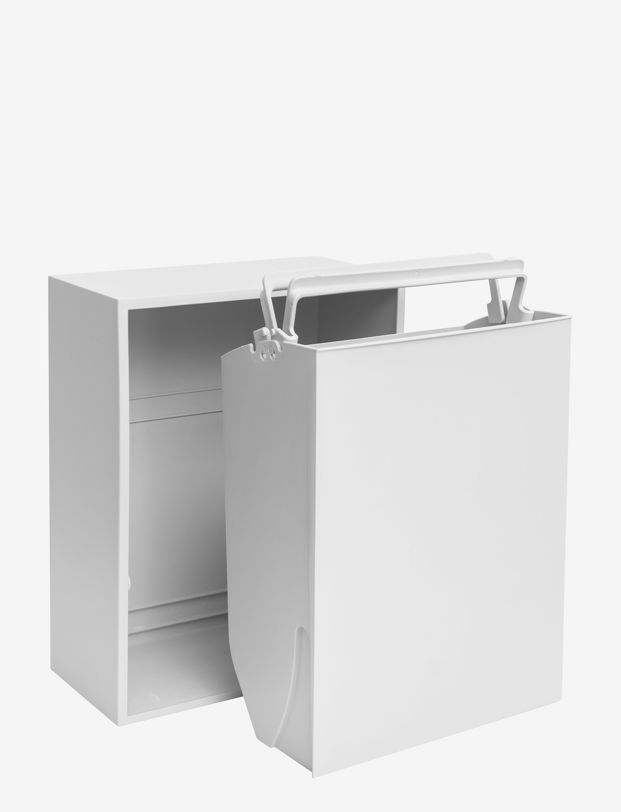 ReCollector - Garbage bin - paberi prügikastid - brilliant white - 2