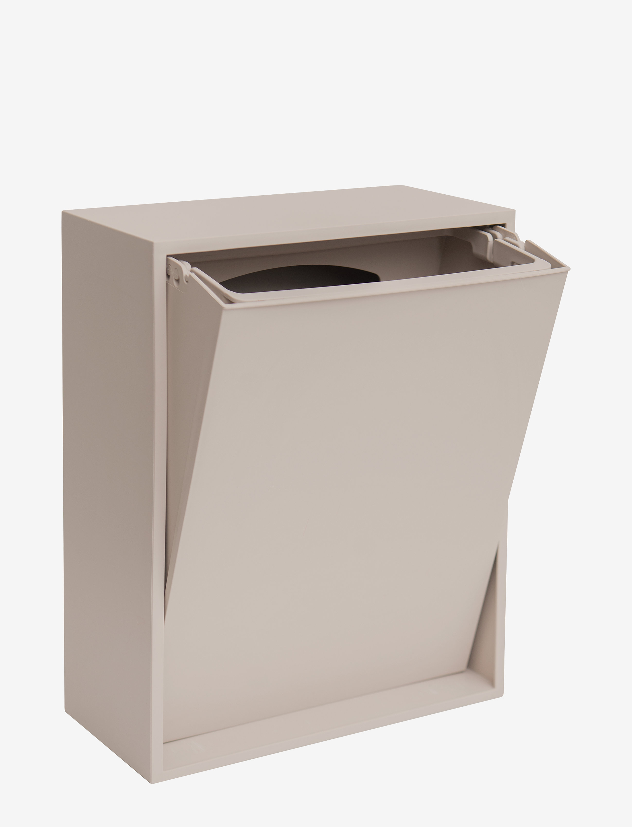 ReCollector - Garbage bin - paberi prügikastid - silver cloud grey - 3