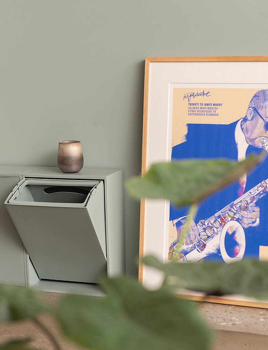 ReCollector - Garbage bin - papierkörbe - iron blue - 5