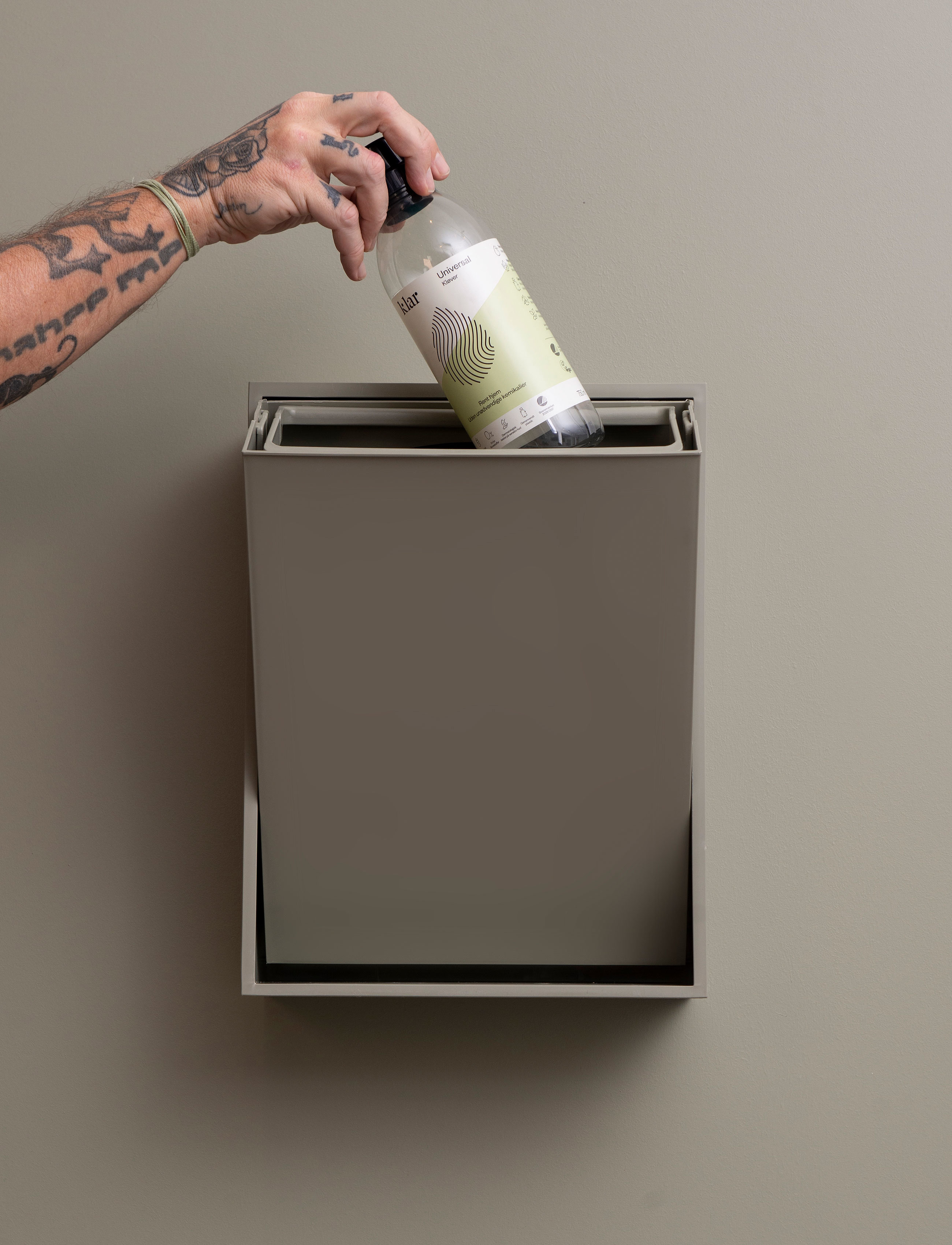 ReCollector - Garbage bin - paberi prügikastid - oak green - 5