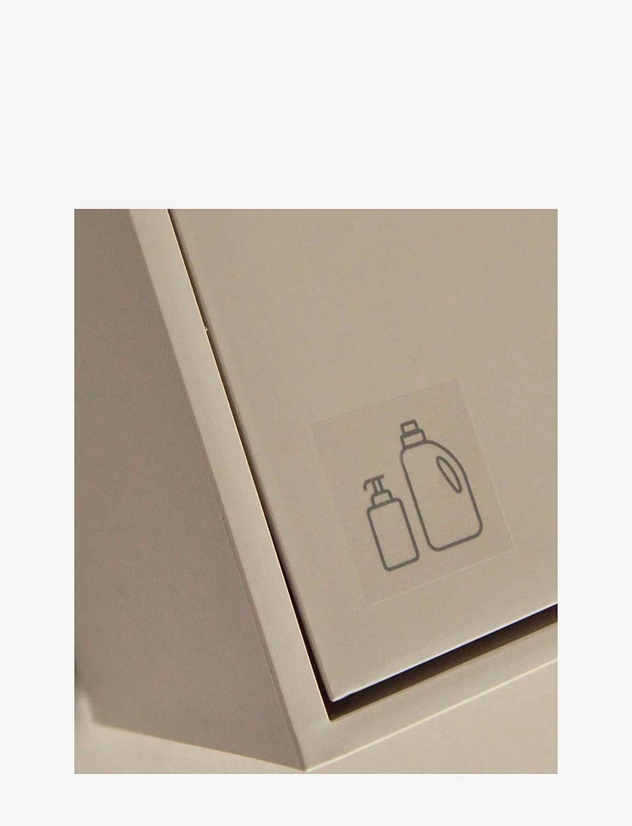 ReCollector - Stickers for waste sorting - papierkörbe - transparent with black description - 1