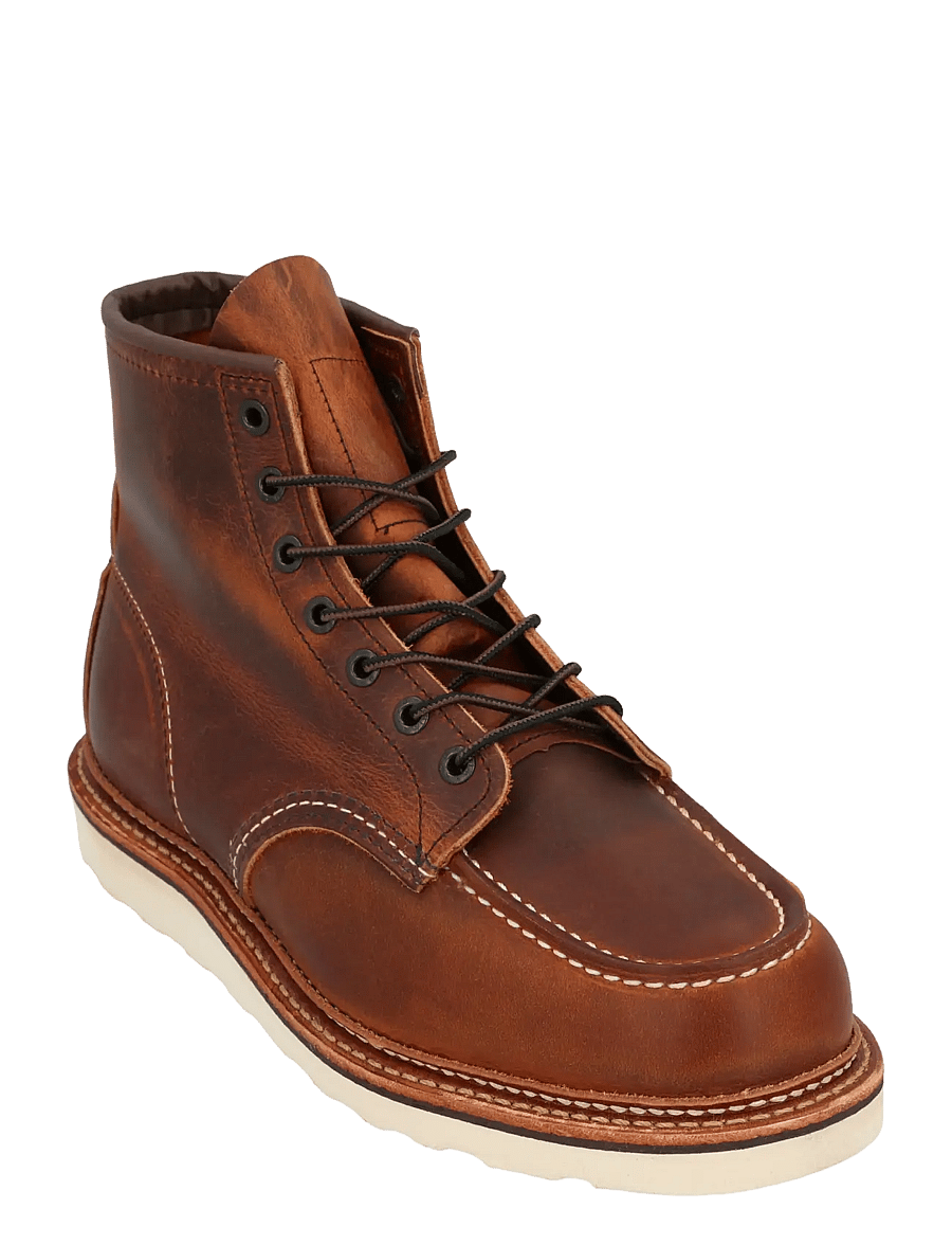 Red Wing - - Moc Toe 1907 Boots - laced boots - brown - 0