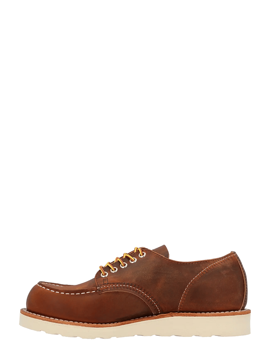Red Wing - - 8077 Shop Moc Oxford Copper Rough Tough Sneakers - formal shoes - brown - 1