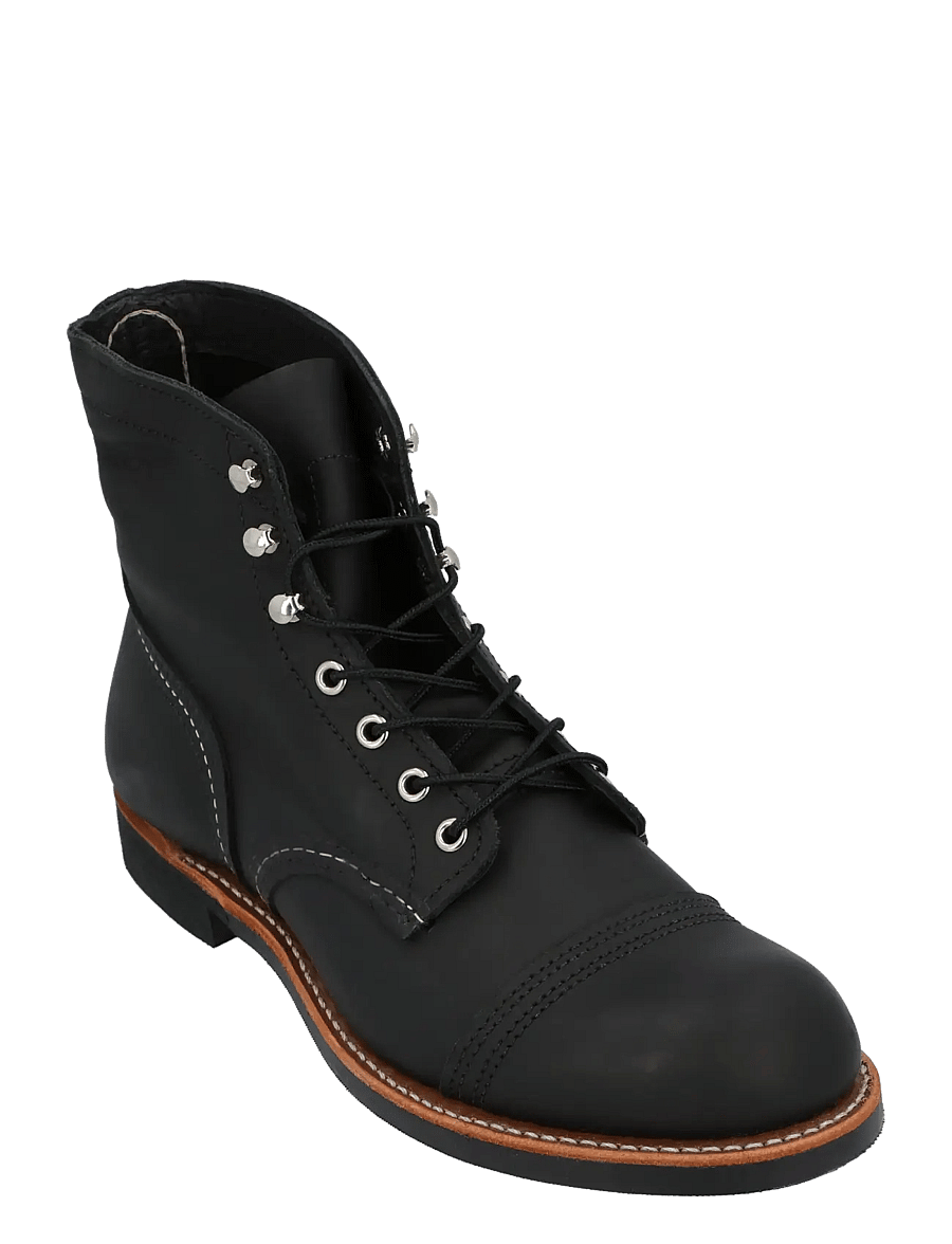 Red Wing - - 8084 Iron Ranger Black Harness Boots - laced boots - black - 0