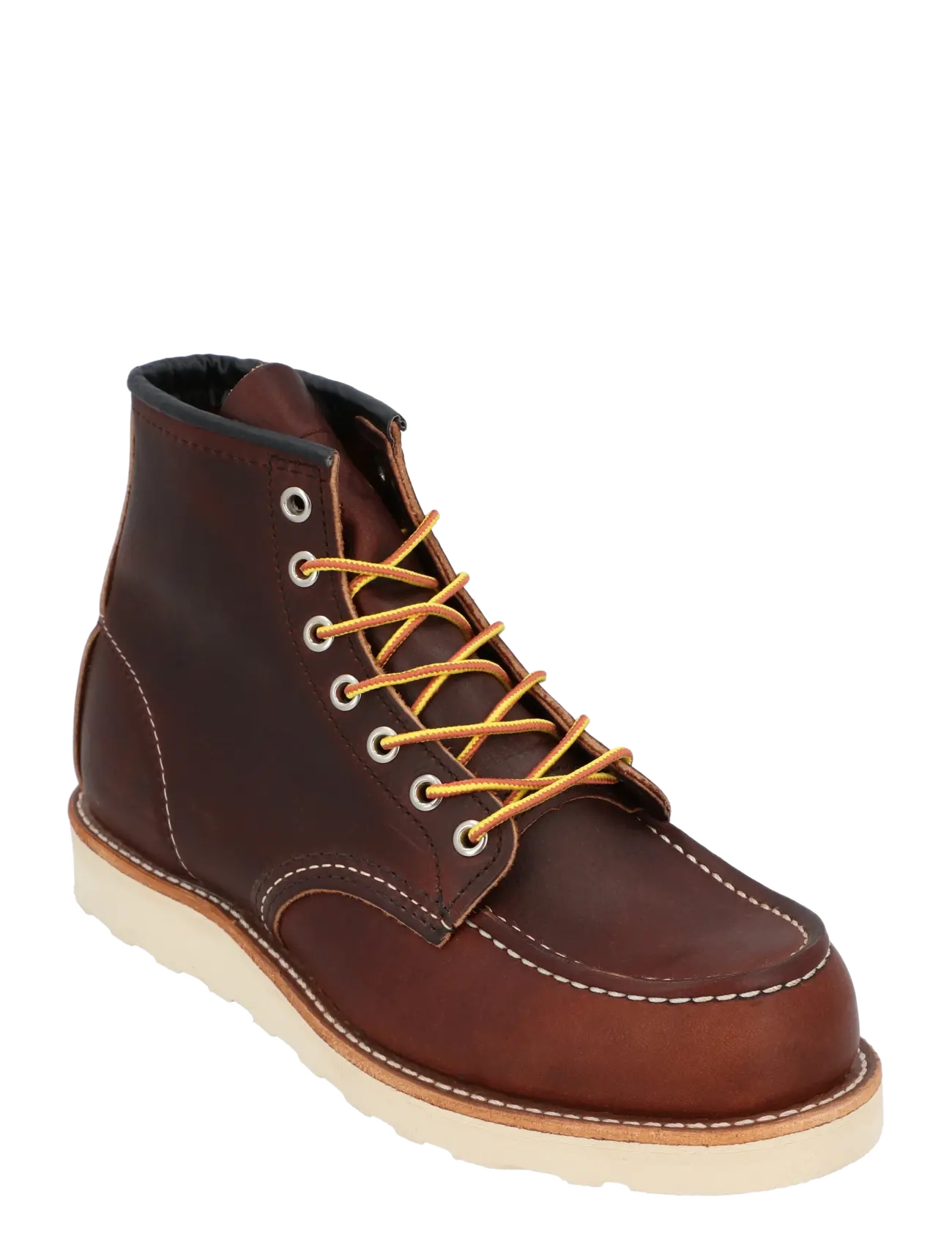 Red Wing - 3428 Moc Toe Copper Rough Tough Boots - Shoes - BROWN / brown