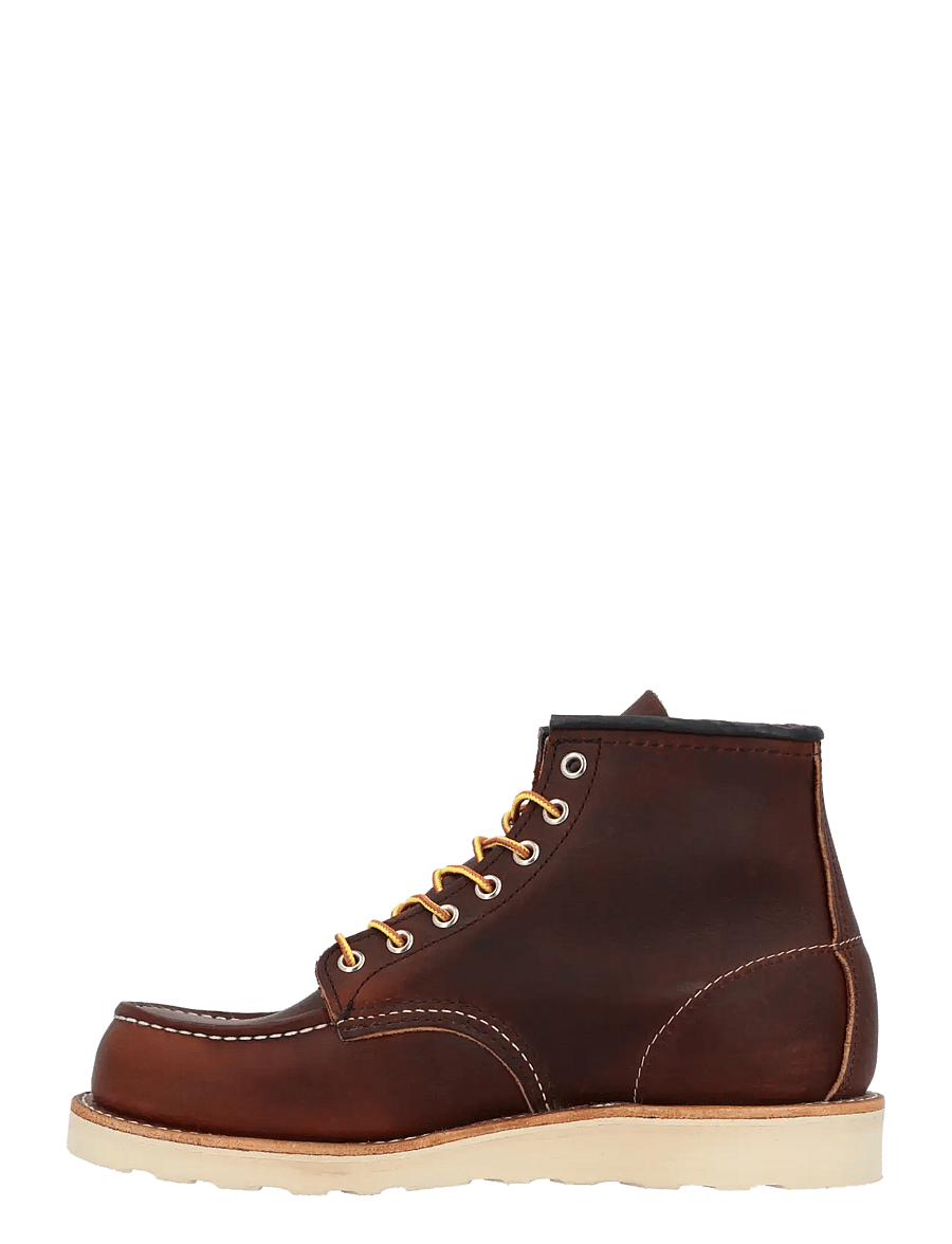 Red Wing - - 3428 Moc Toe Copper Rough Tough Boots - laced boots - brown - 1