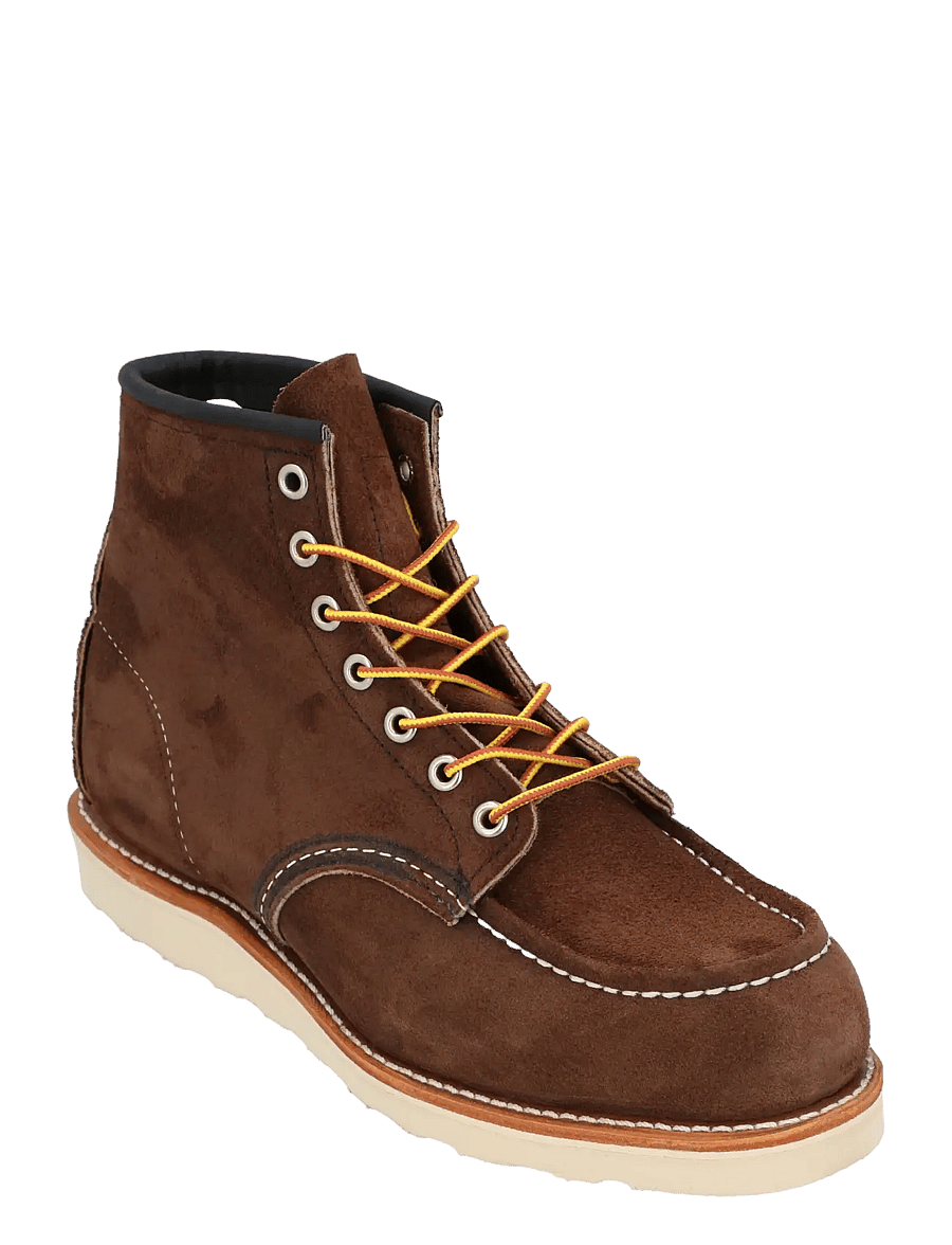 Red Wing - - 8836 Moc Toe Chocolate Muleskinner Boots - laced boots - brown - 0