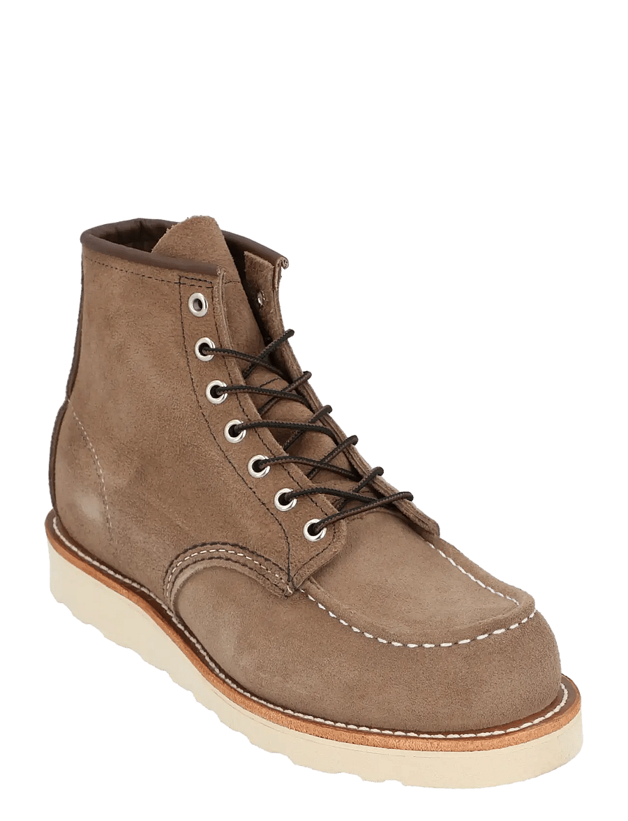 Red Wing - - 8838 Moc Toe Sandstone Mohave Boots - laced boots - grey - 0
