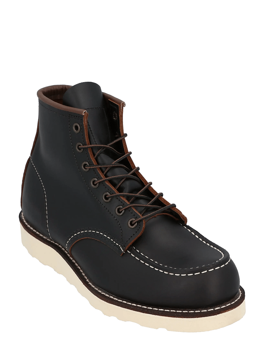 Red Wing - - 8849 Moc Toe Black Prairie Boots - laced boots - black - 0
