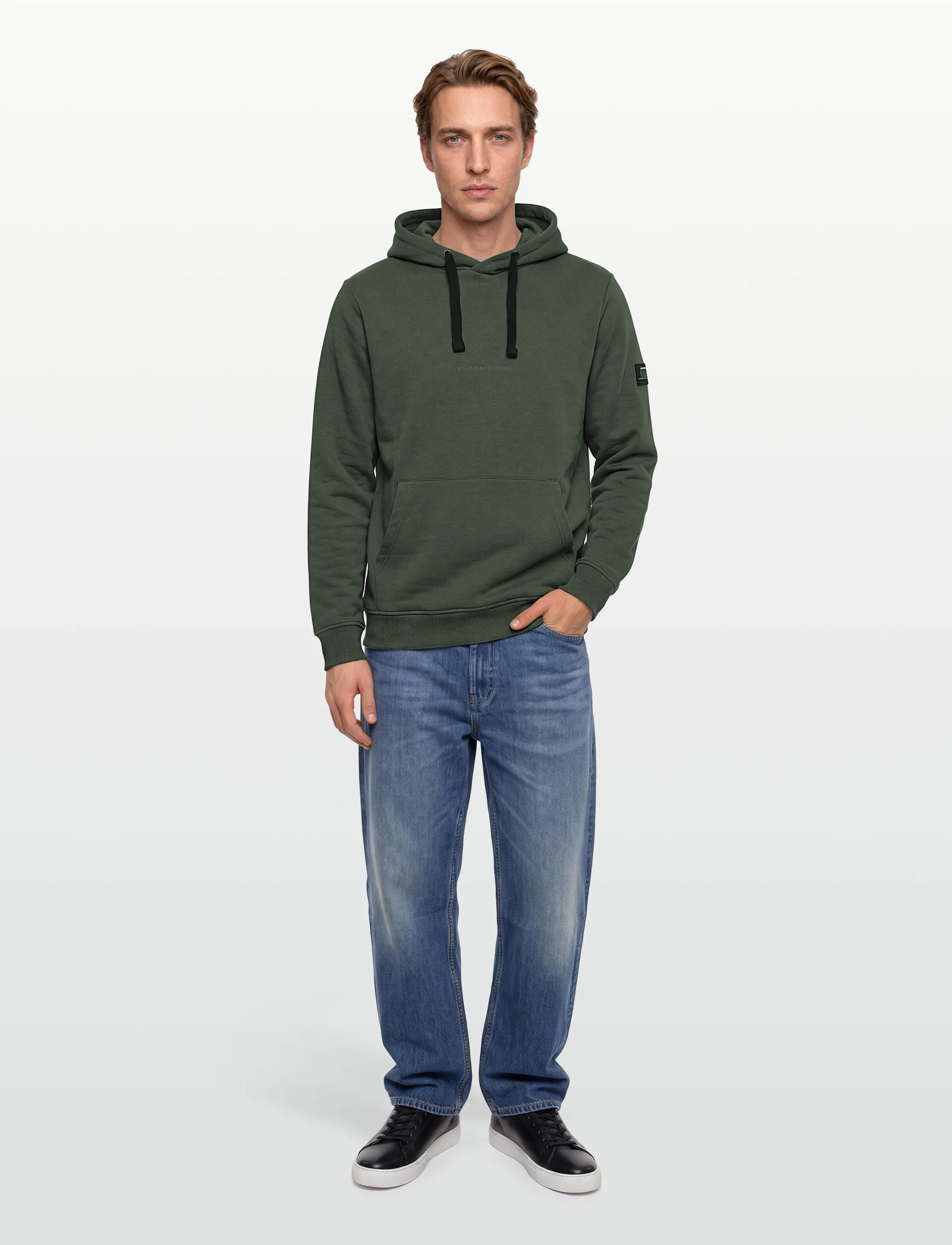 Redefined Rebel - RRAlfred Sweat REGULAR FIT - climbing ivy - 0