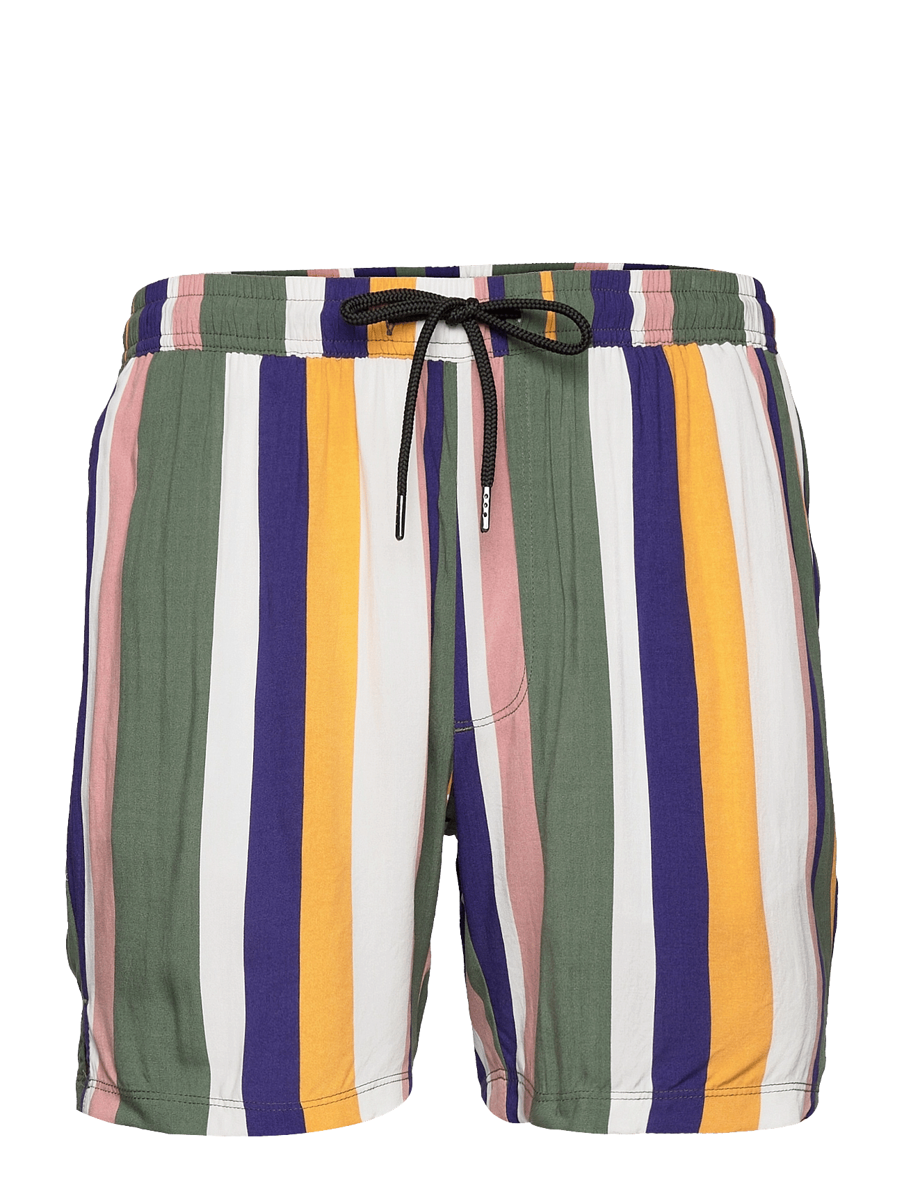 RRRick Shorts - DUCK GREEN STRIPE