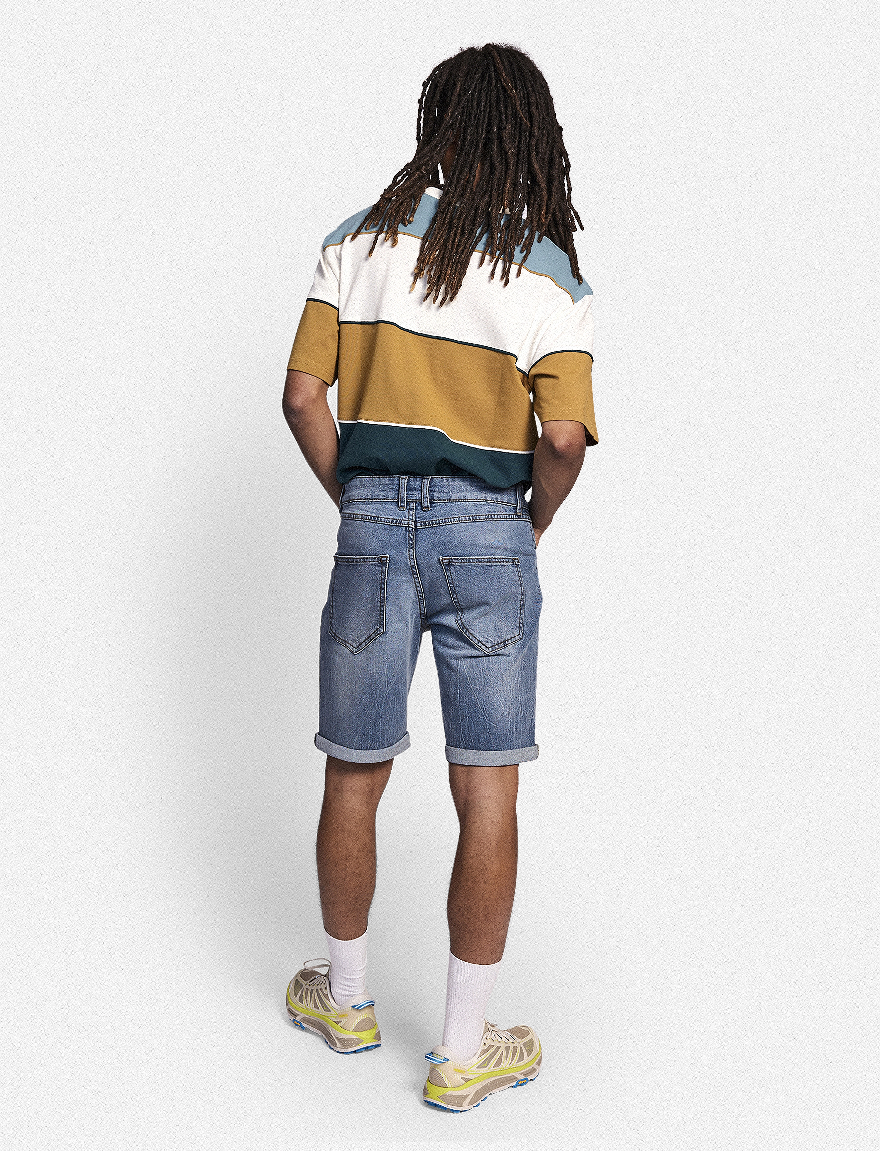 Redefined Rebel - RROslo Destroy Shorts - exotic lagoon - 3