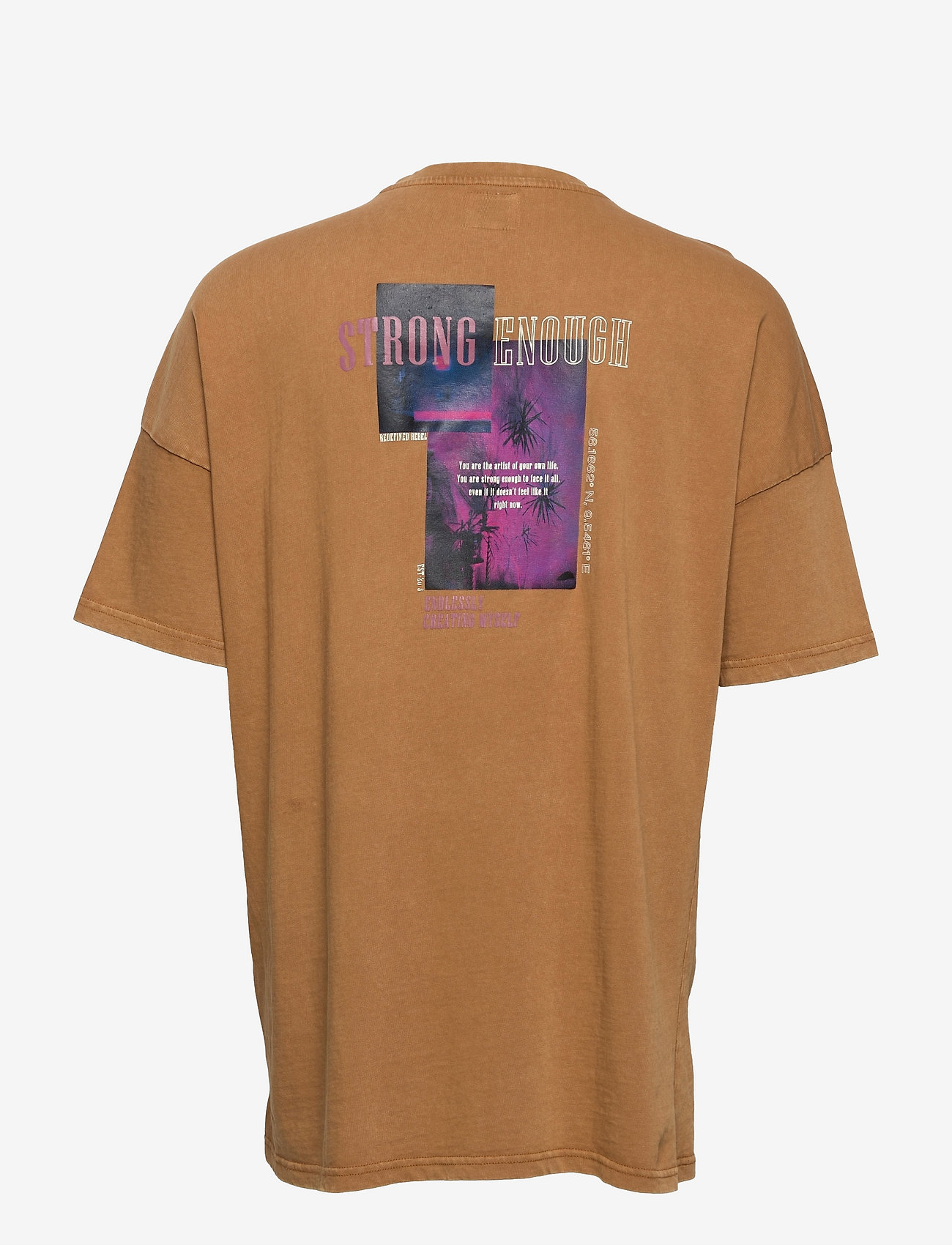 Redefined Rebel - RRMiller Tee - bone brown - 1