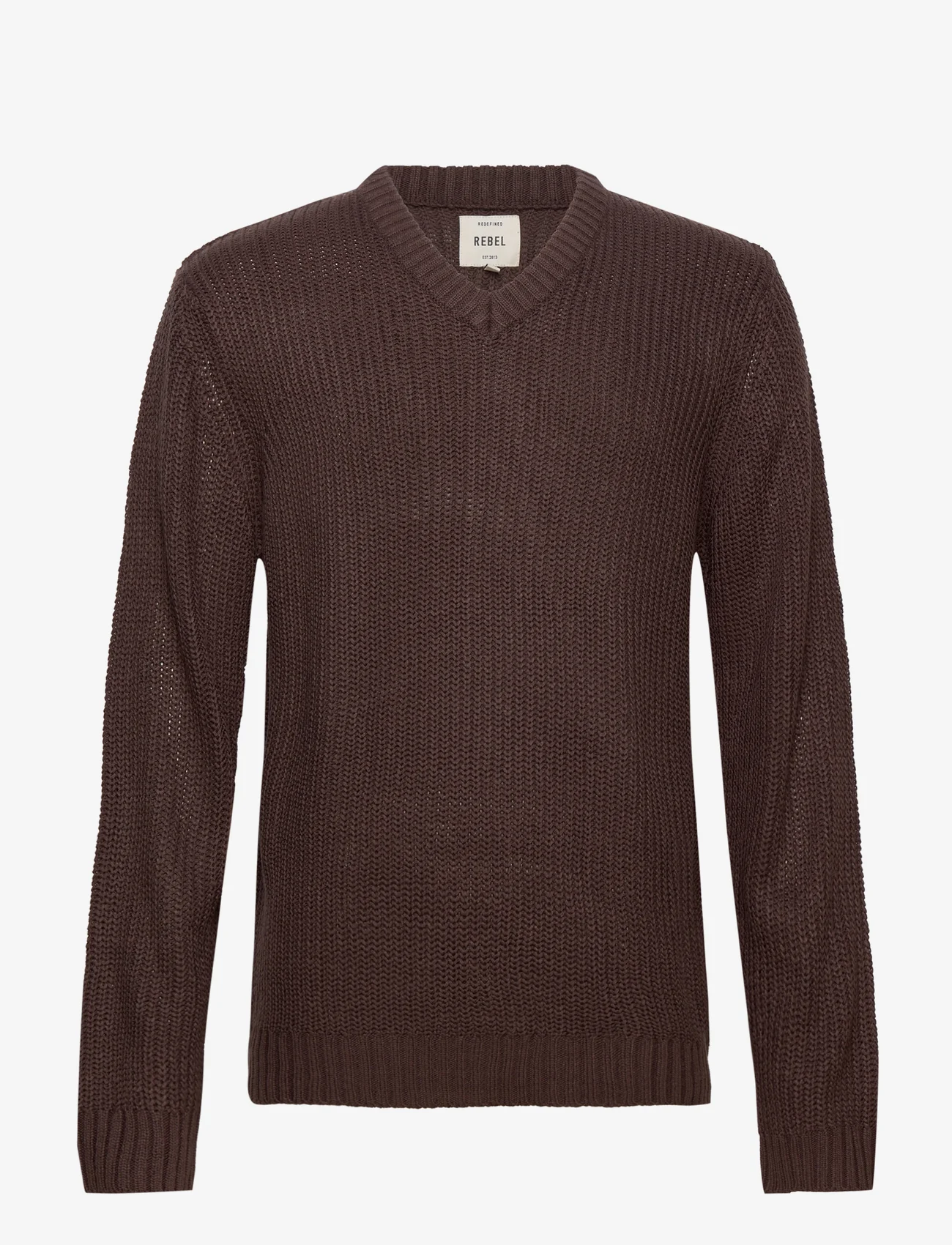 Redefined Rebel - RRHenry Knit - lowest prices - chocolate brown - 0