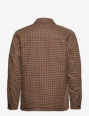 Redefined Rebel - RRHeath Shirt - rutiga skjortor - brown check - 1