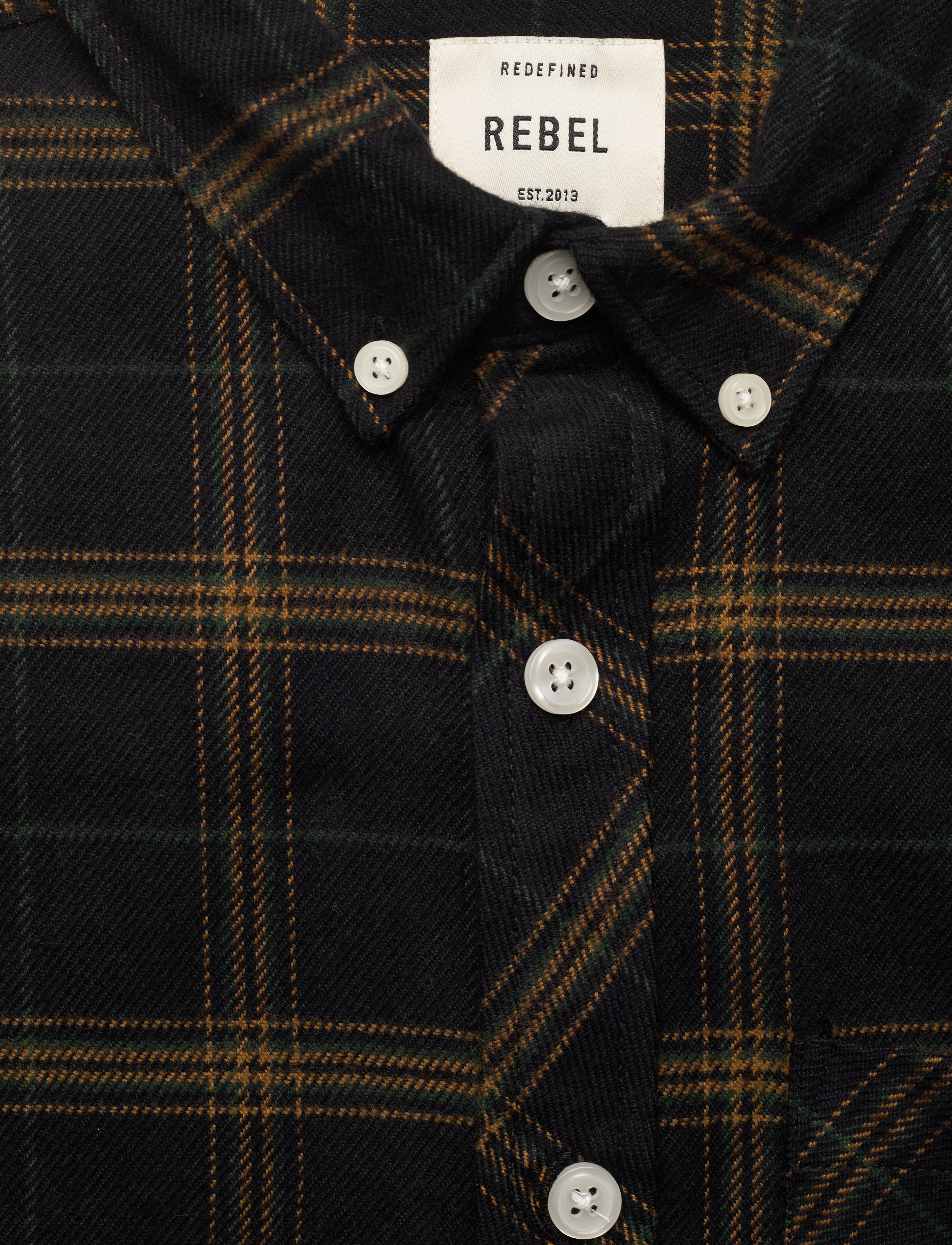 Redefined Rebel - RRStephen Shirt - black01 - 2