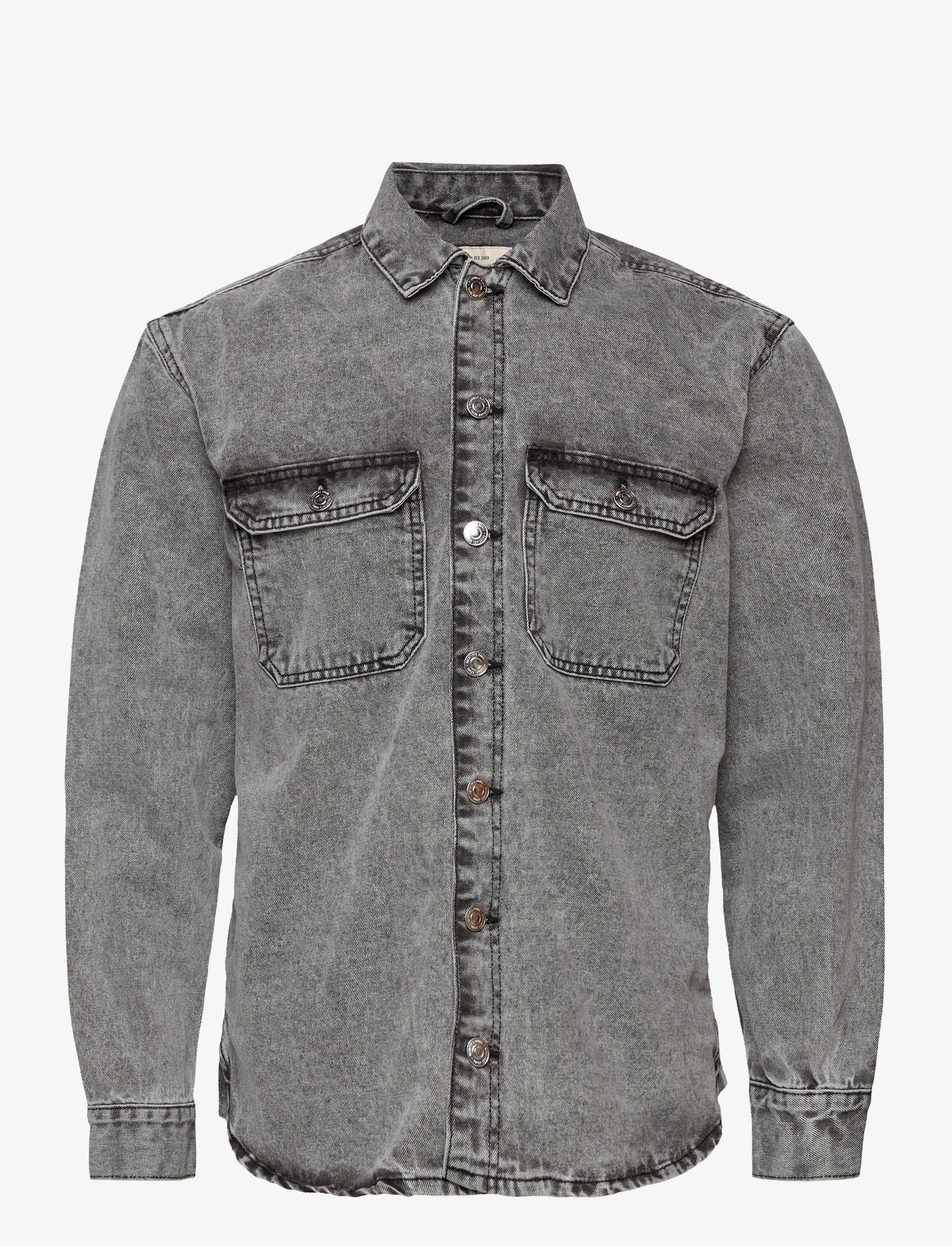 Redefined Rebel - RRNixon Shirt - denim shirts - light grey - 0