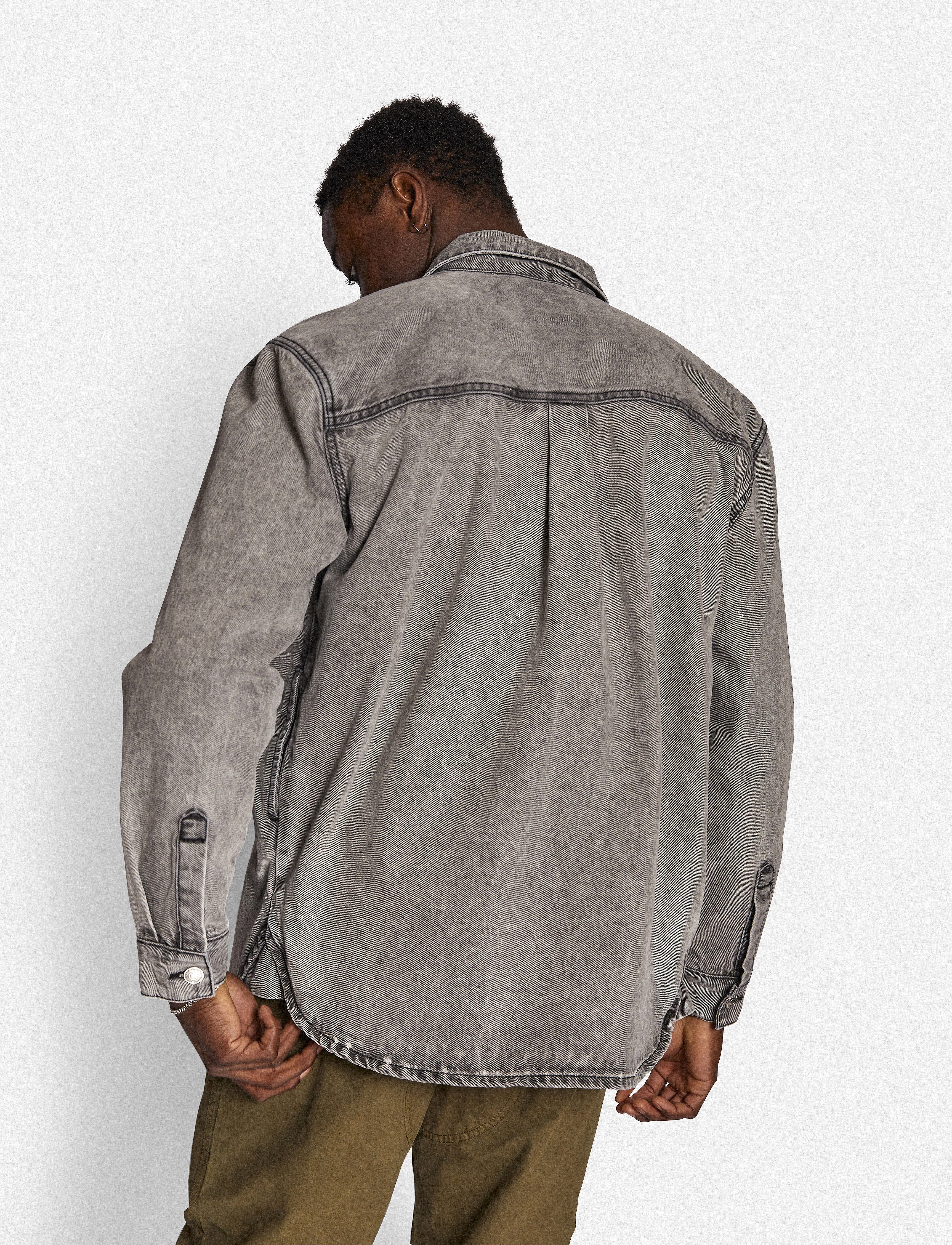Redefined Rebel - RRNixon Shirt - light grey - 3