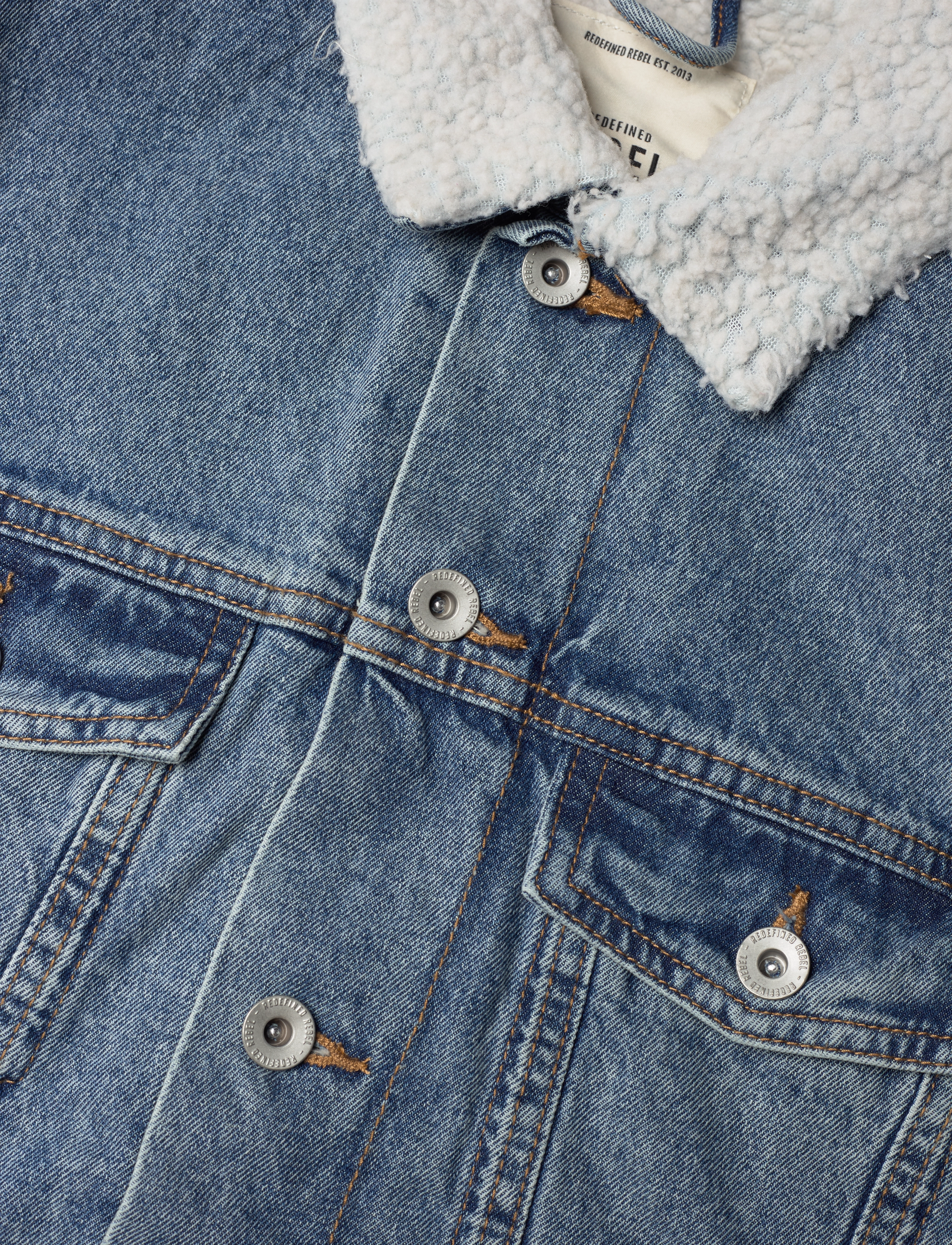 Redefined Rebel - RRRaven Denim Jacket - light blue - 5