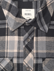 Redefined Rebel - RRJason Shirt - die niedrigsten preise - black check - 2