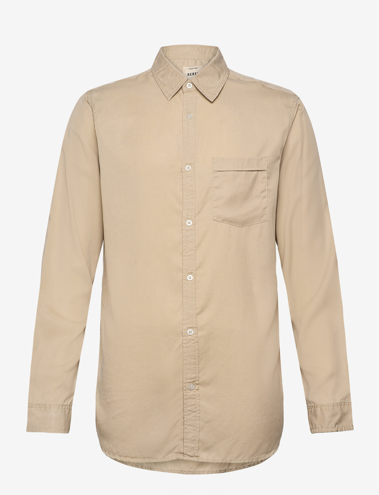 Redefined Rebel - RRDarwin Shirt REGULAR FIT - casual skjortor - safari - 0