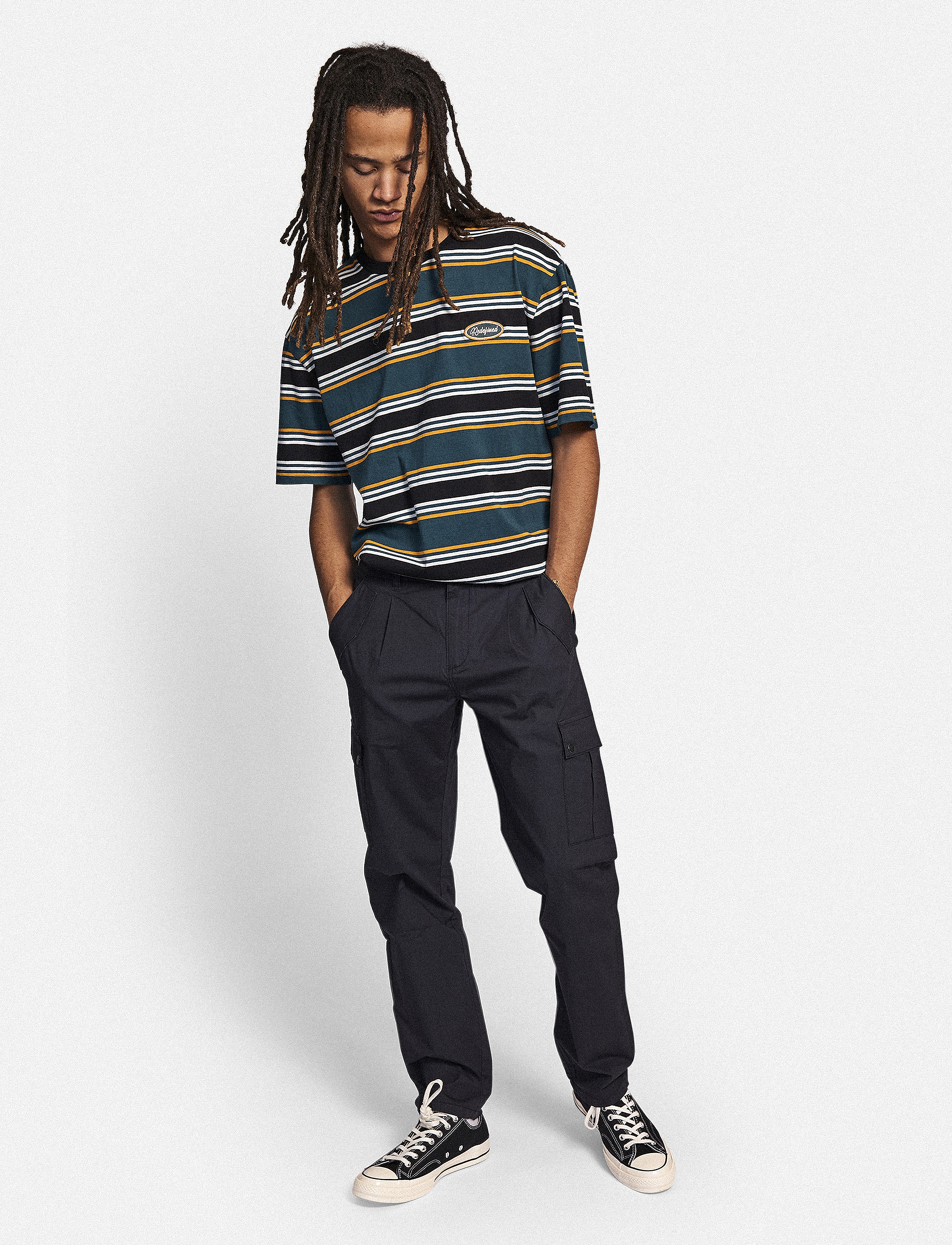 Redefined Rebel - RRElias Cargo Pants - black - 2
