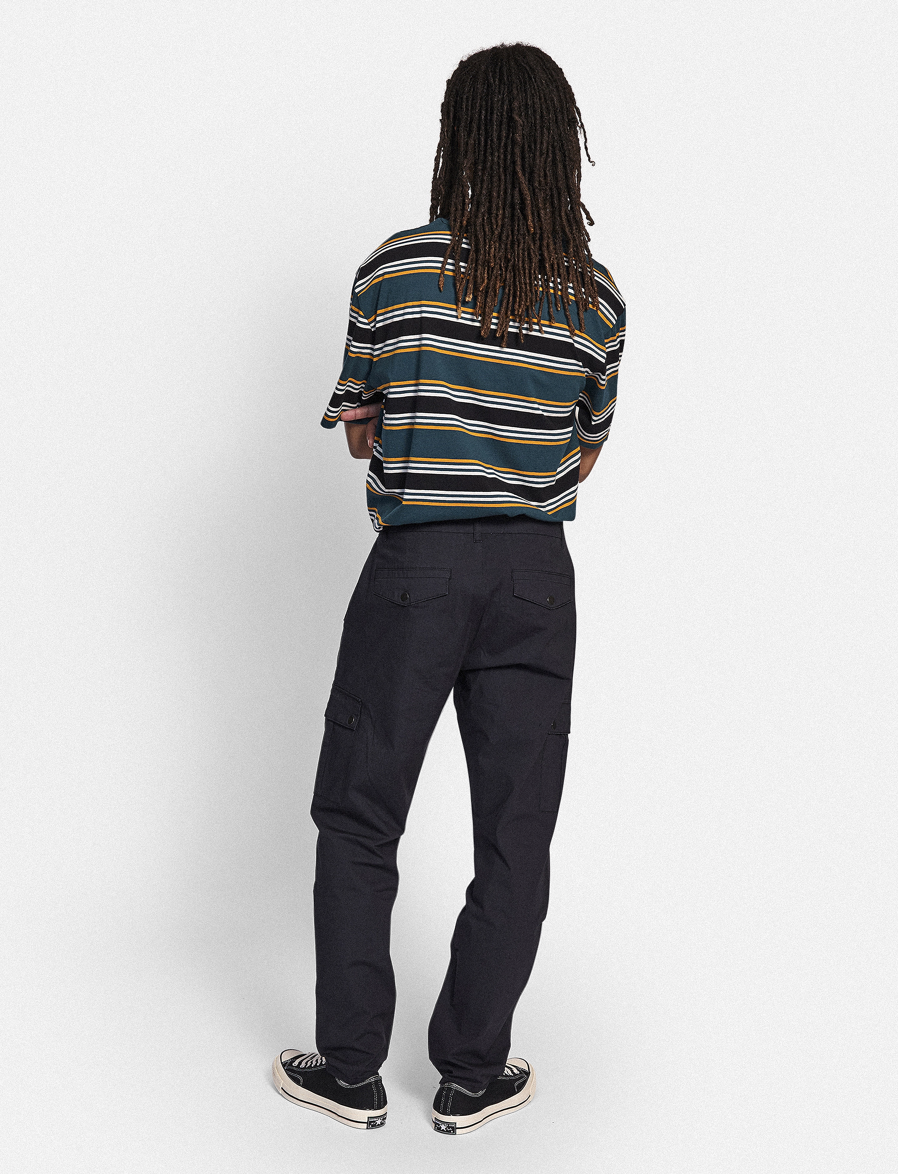 Redefined Rebel - RRElias Cargo Pants - black - 3