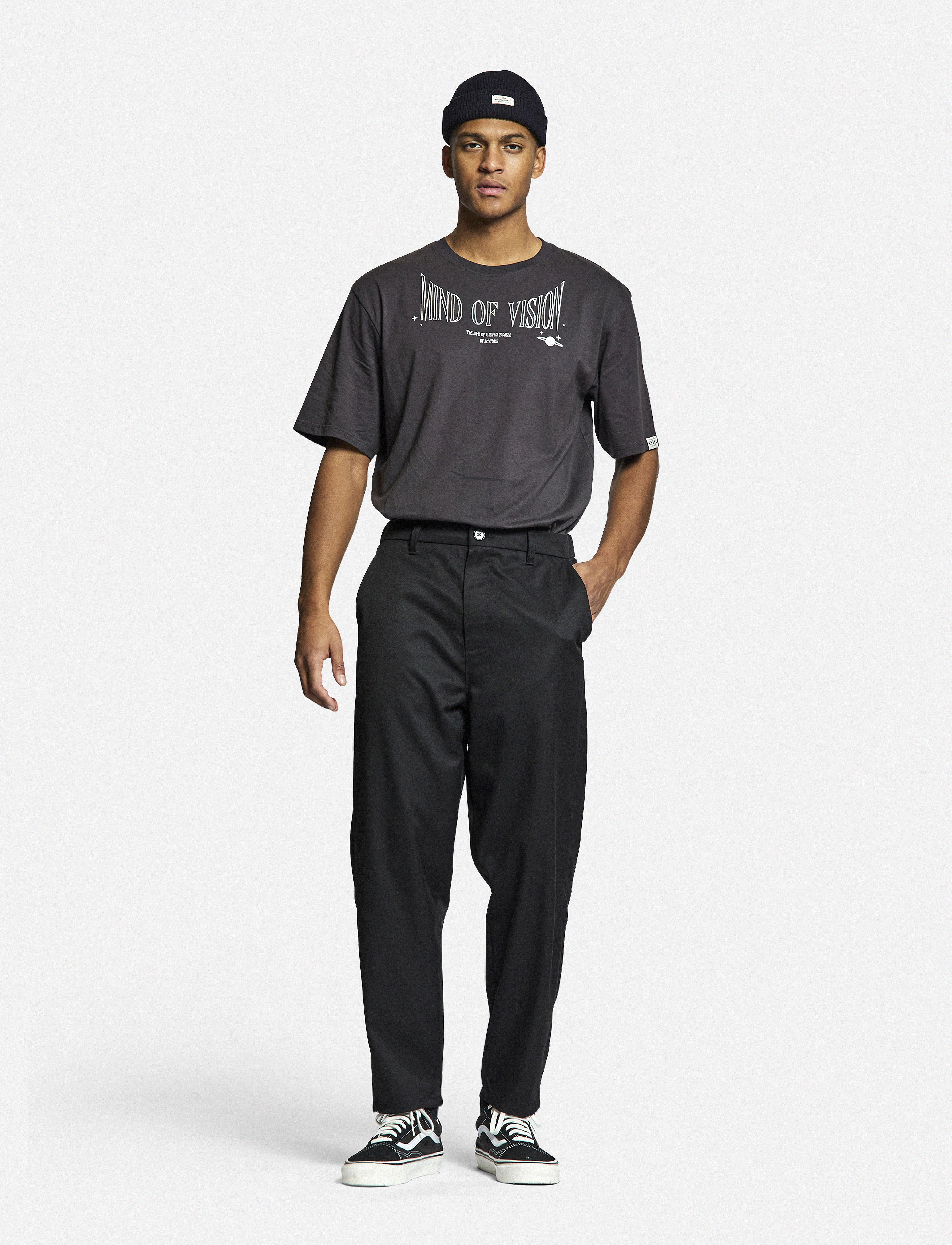 Redefined Rebel - RRThiago Pants - black - 2
