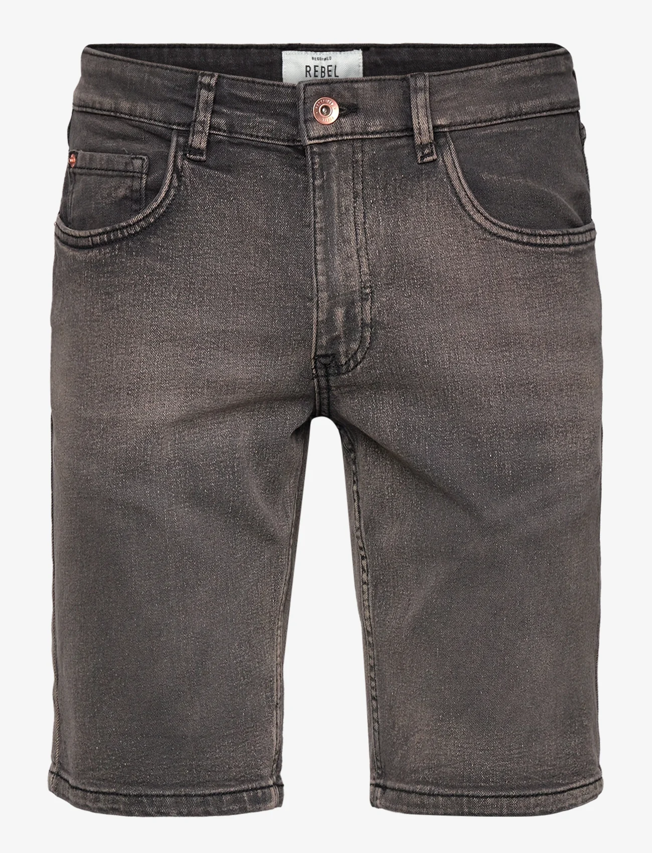 Redefined Rebel - RRStockholm Shorts - denim shorts - mejor black - 0