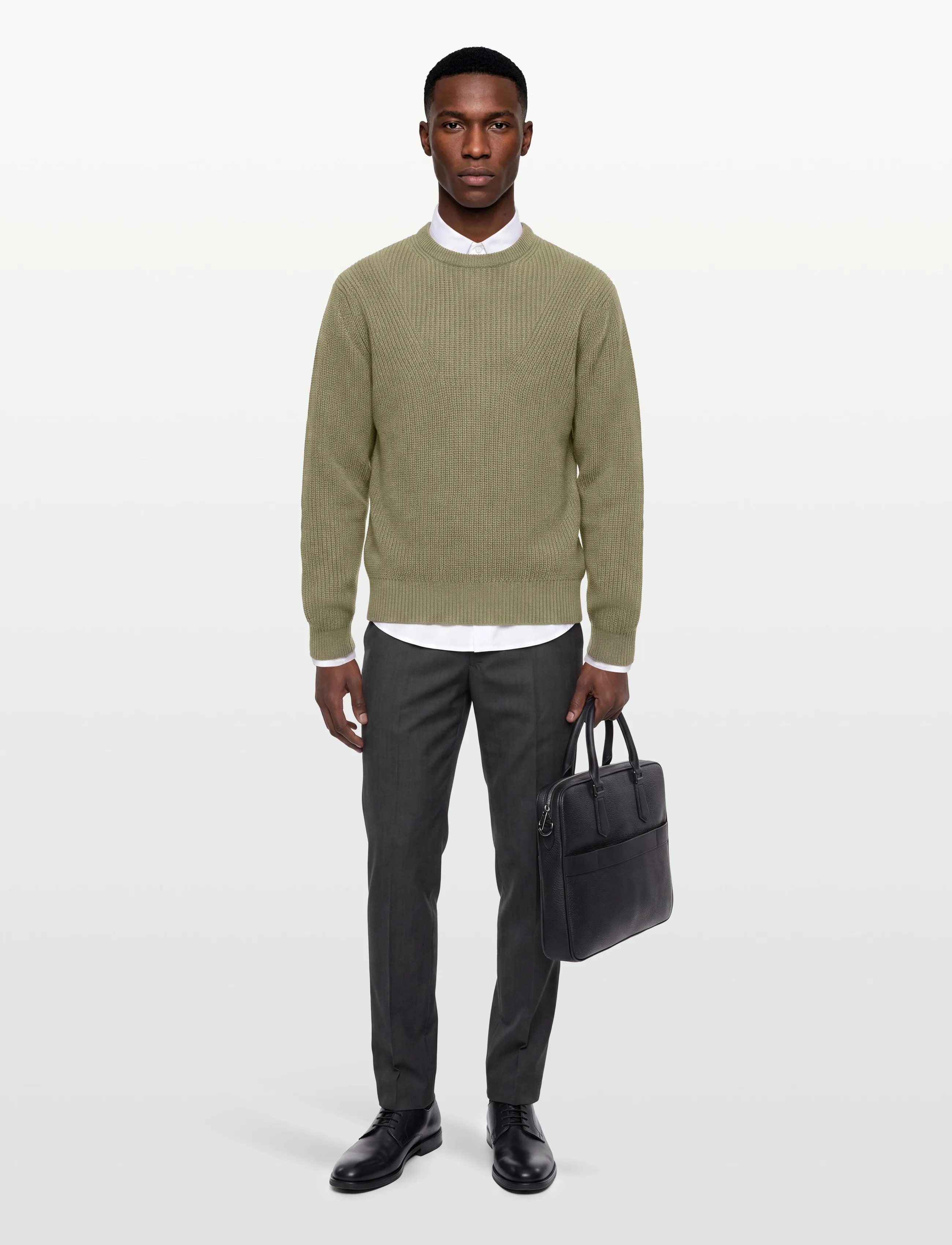 Redefined Rebel - RRMilton Knit BOXY FIT - die niedrigsten preise - sand - 0