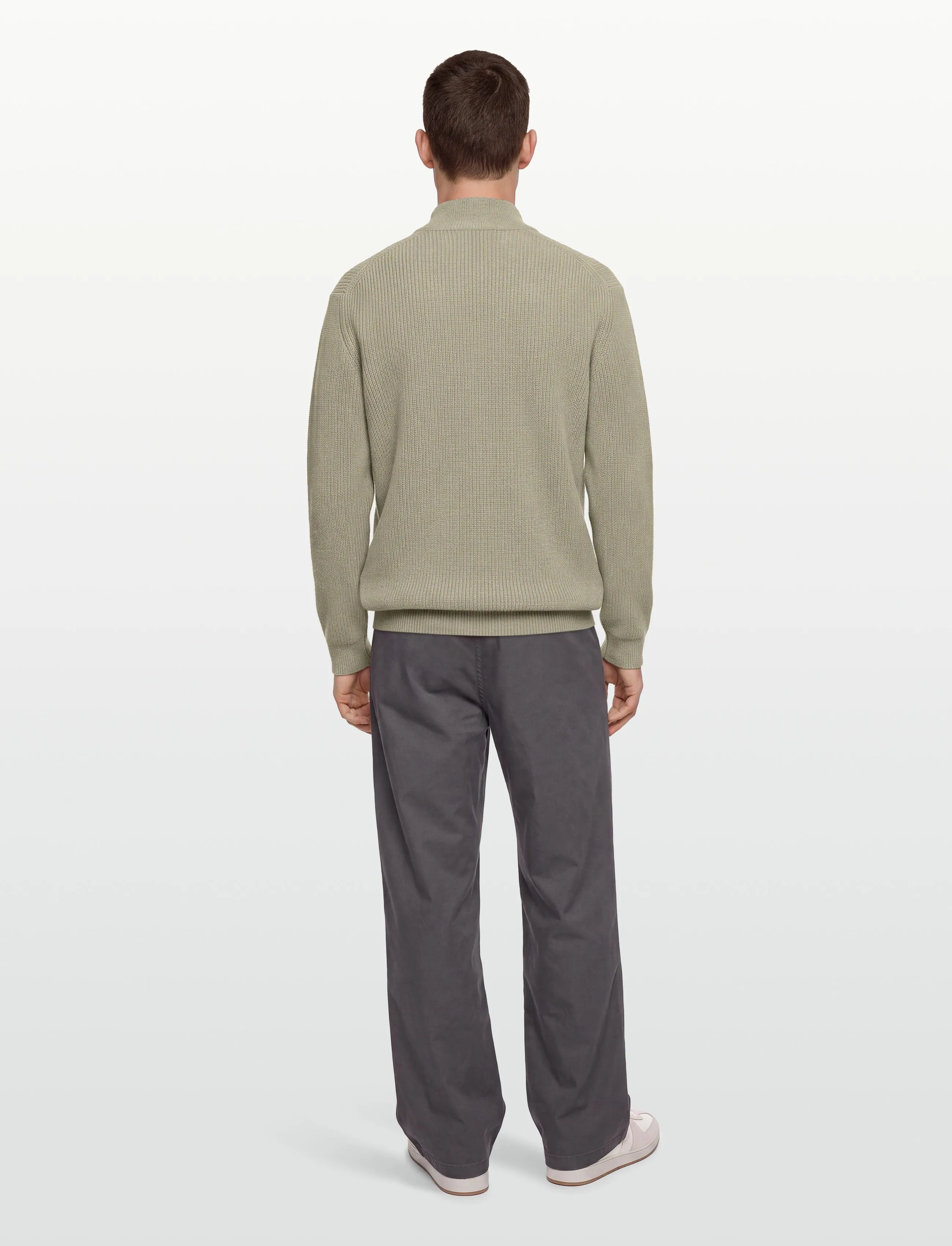 Redefined Rebel - RRCole Knit REGULAR FIT - vintage khaki - 4