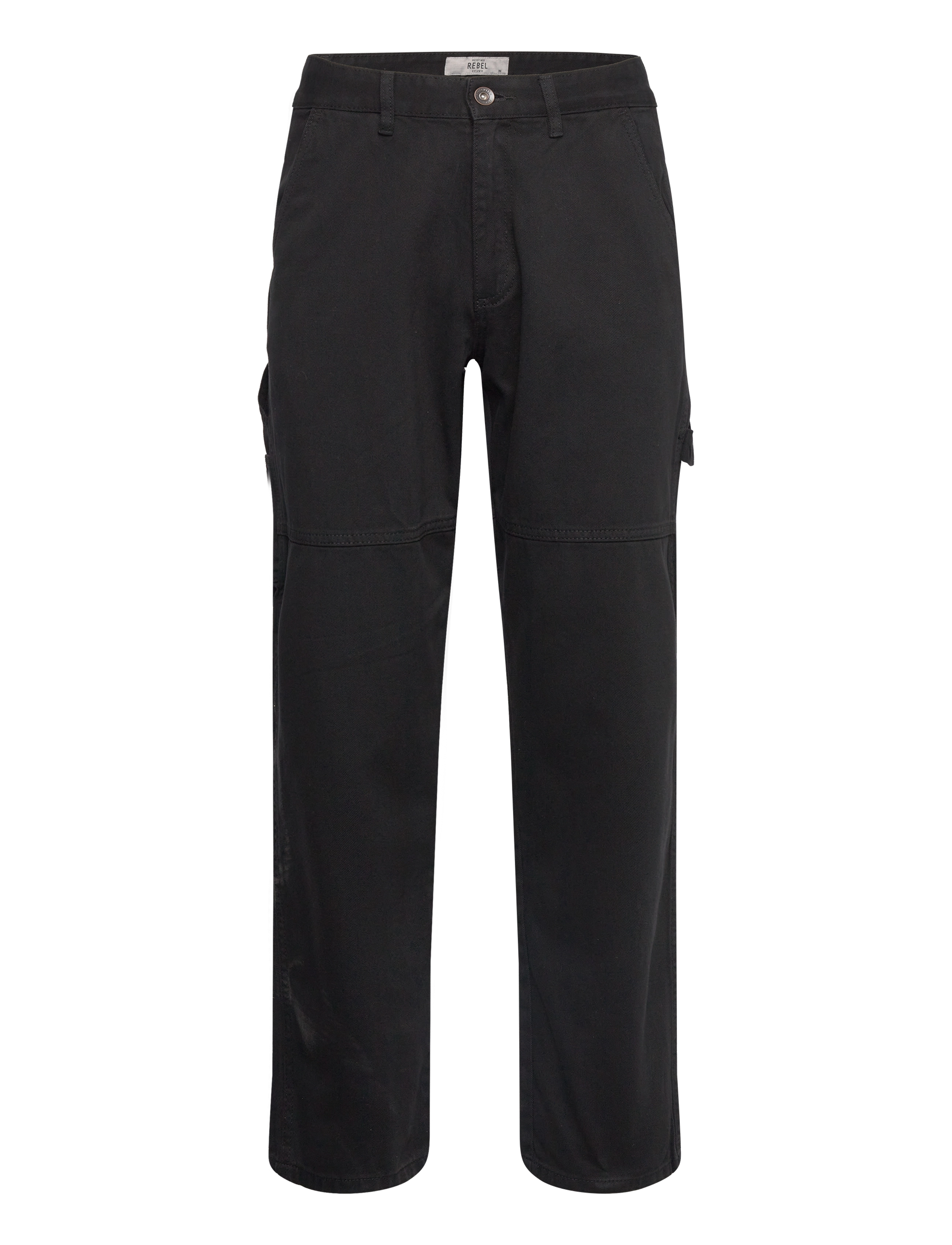 Redefined Rebel RRWorker Pants COMFORT FIT - Kläder - BLACK / black