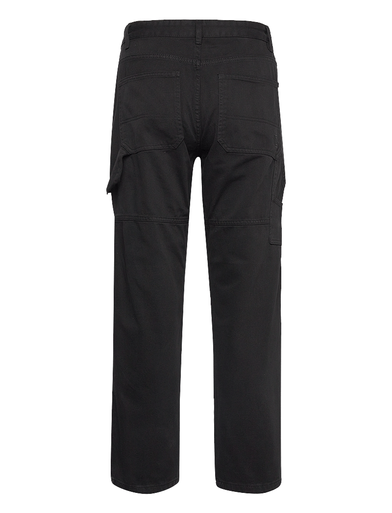 Redefined Rebel - RRWorker Pants COMFORT FIT - cargobyxor - black - 1