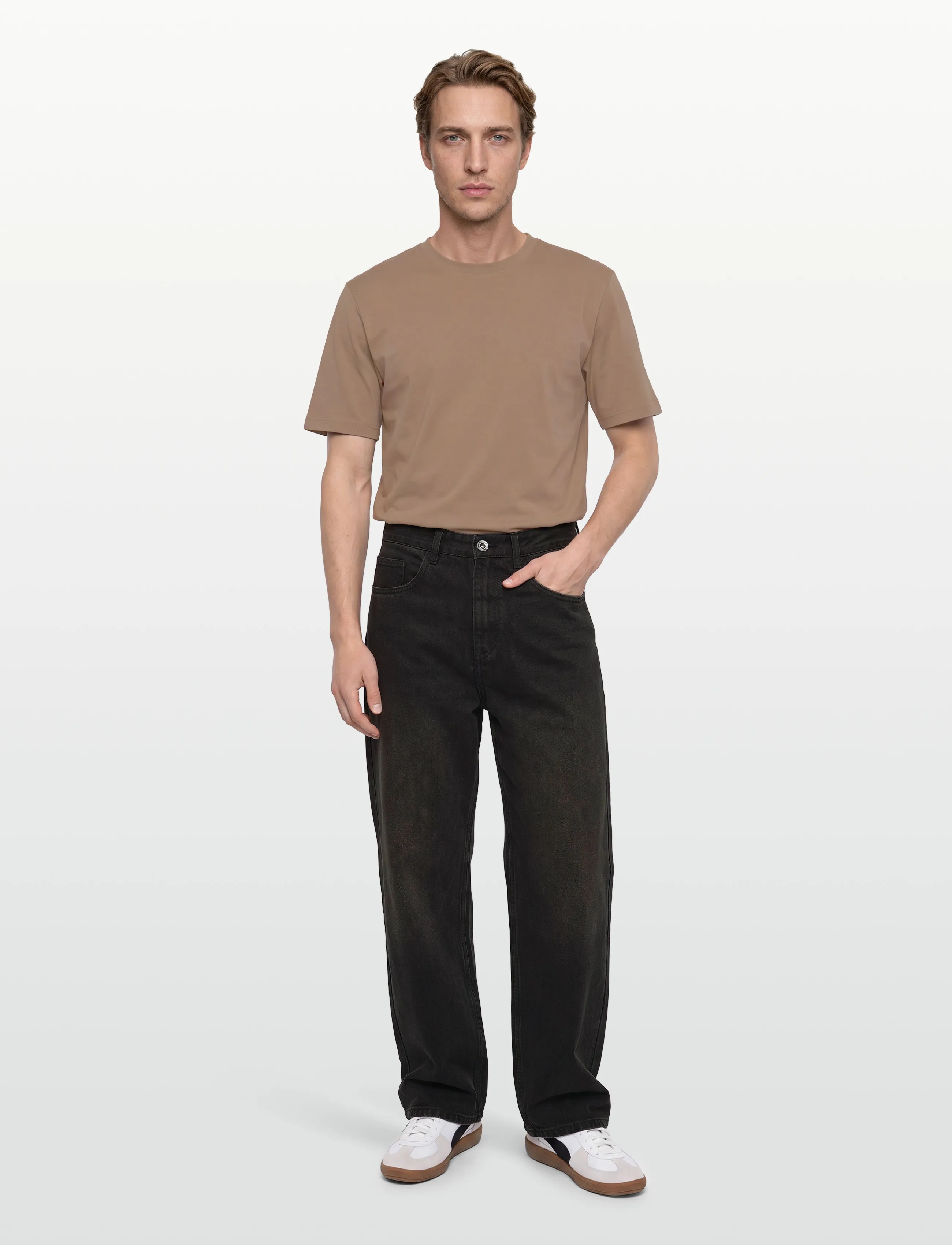 Redefined Rebel - RRKingston Jeans BAGGY FIT - byxor & jeans - black washed - 0