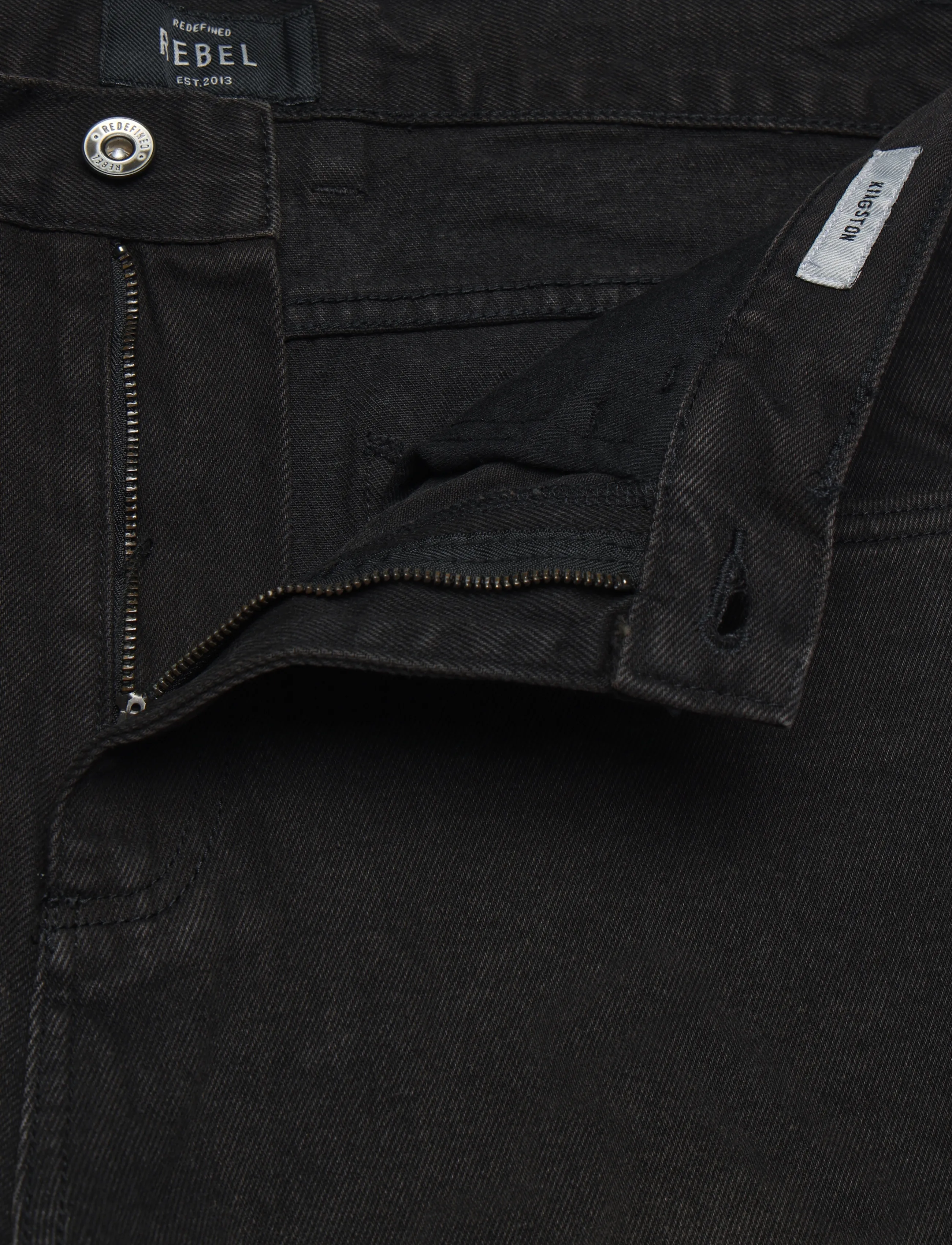 Redefined Rebel - RRKingston Jeans BAGGY FIT - püksid & teksad - black washed - 3