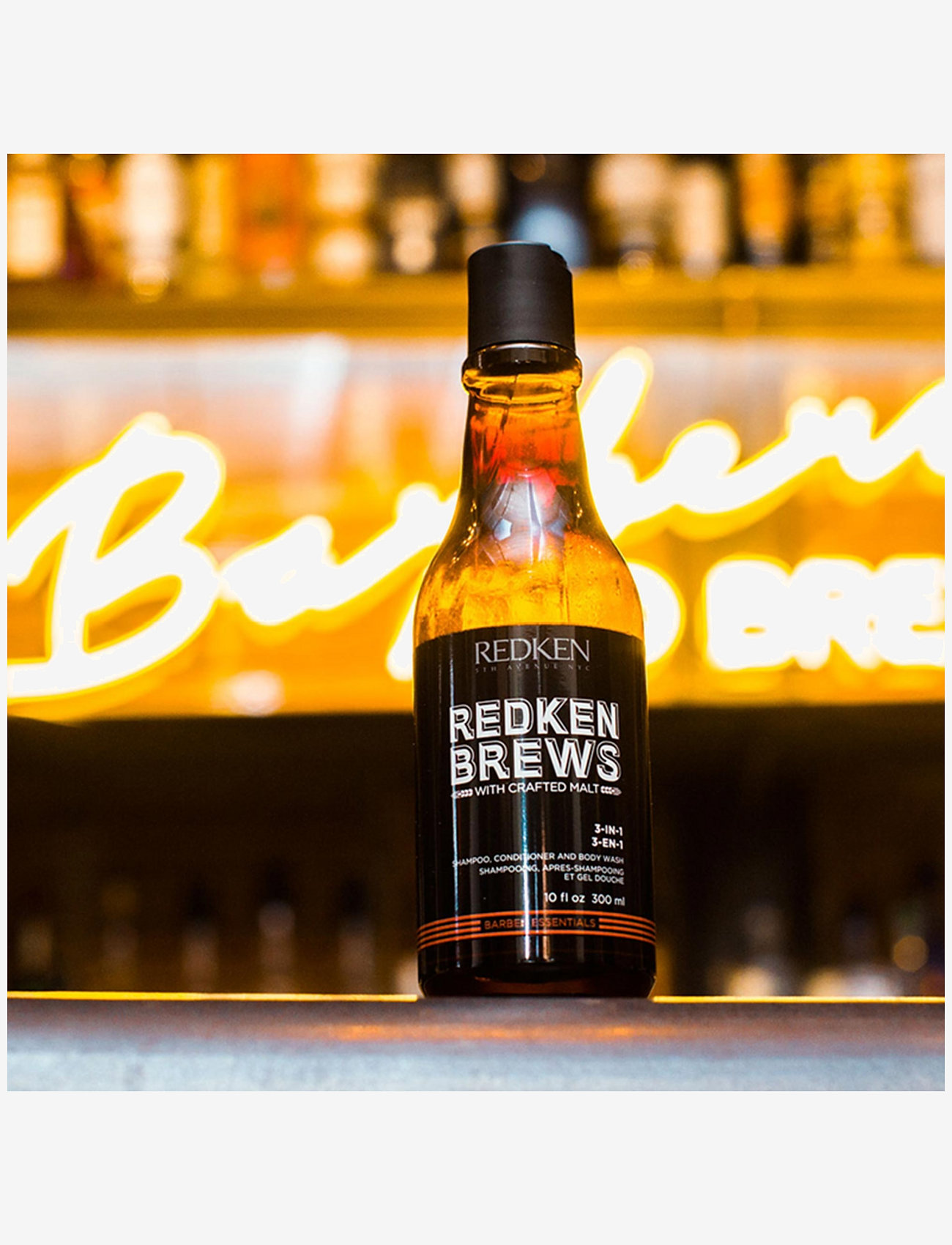 Redken - Redken Brews 3-in-1 Shampoo 300 ml - shampoo - clear - 2