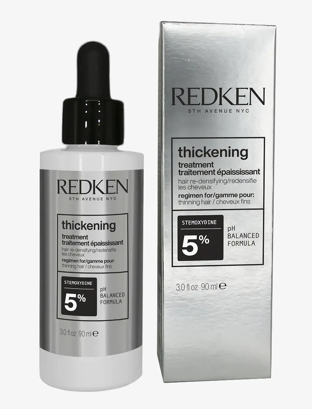 Redken - Redken Cerafill Retaliate Stemoxydine 5% 90 ml - hiusten tehohoidot - clear - 1