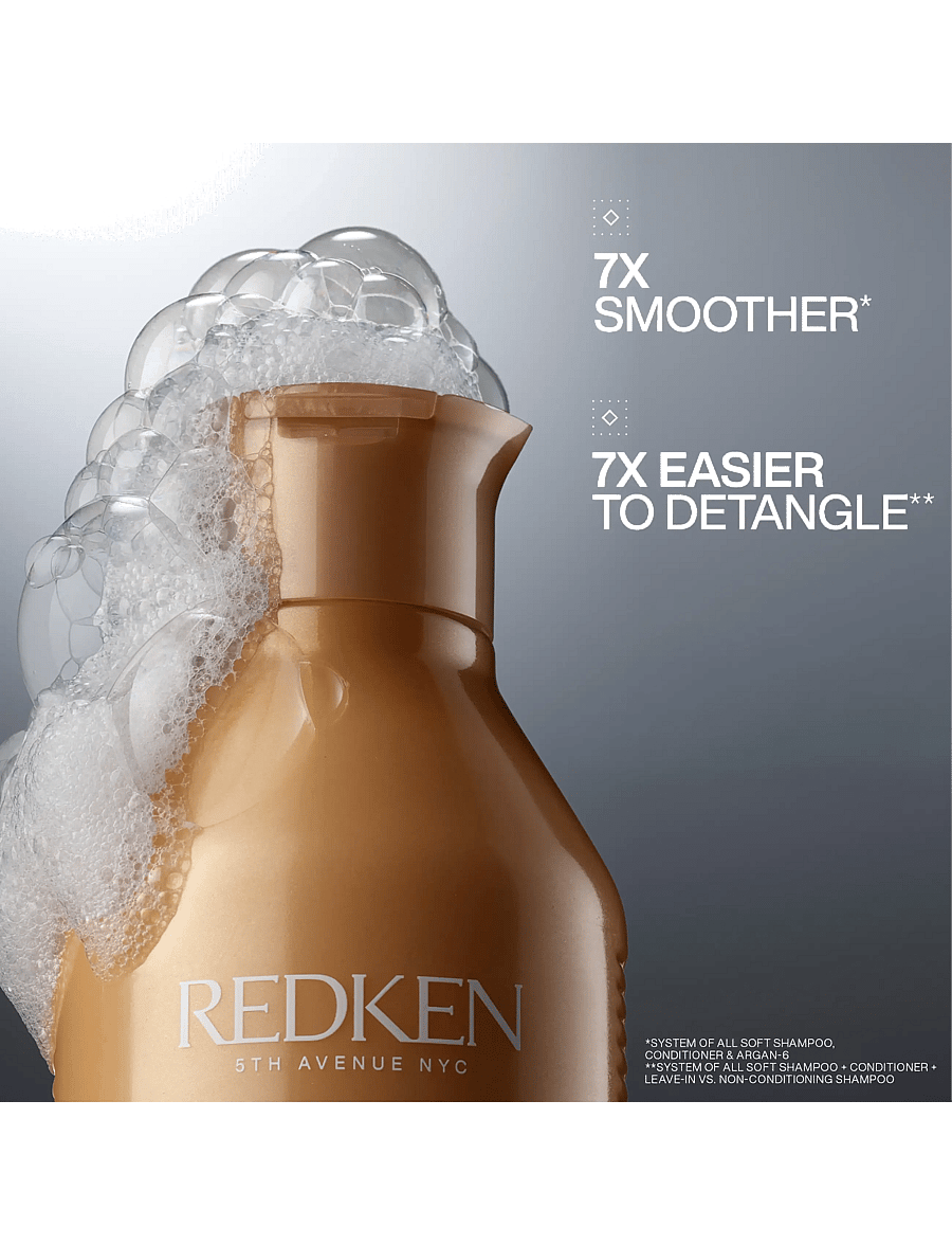 Redken - Redken All Soft Shampoo 300 ml - shampoo - clear - 2