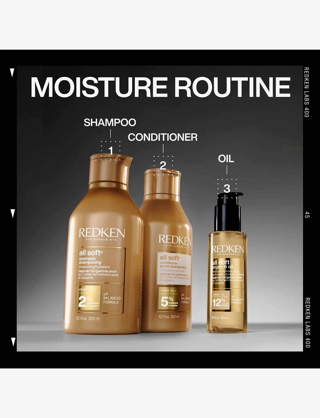 Redken - Redken All Soft Shampoo 300ml - clear - 4