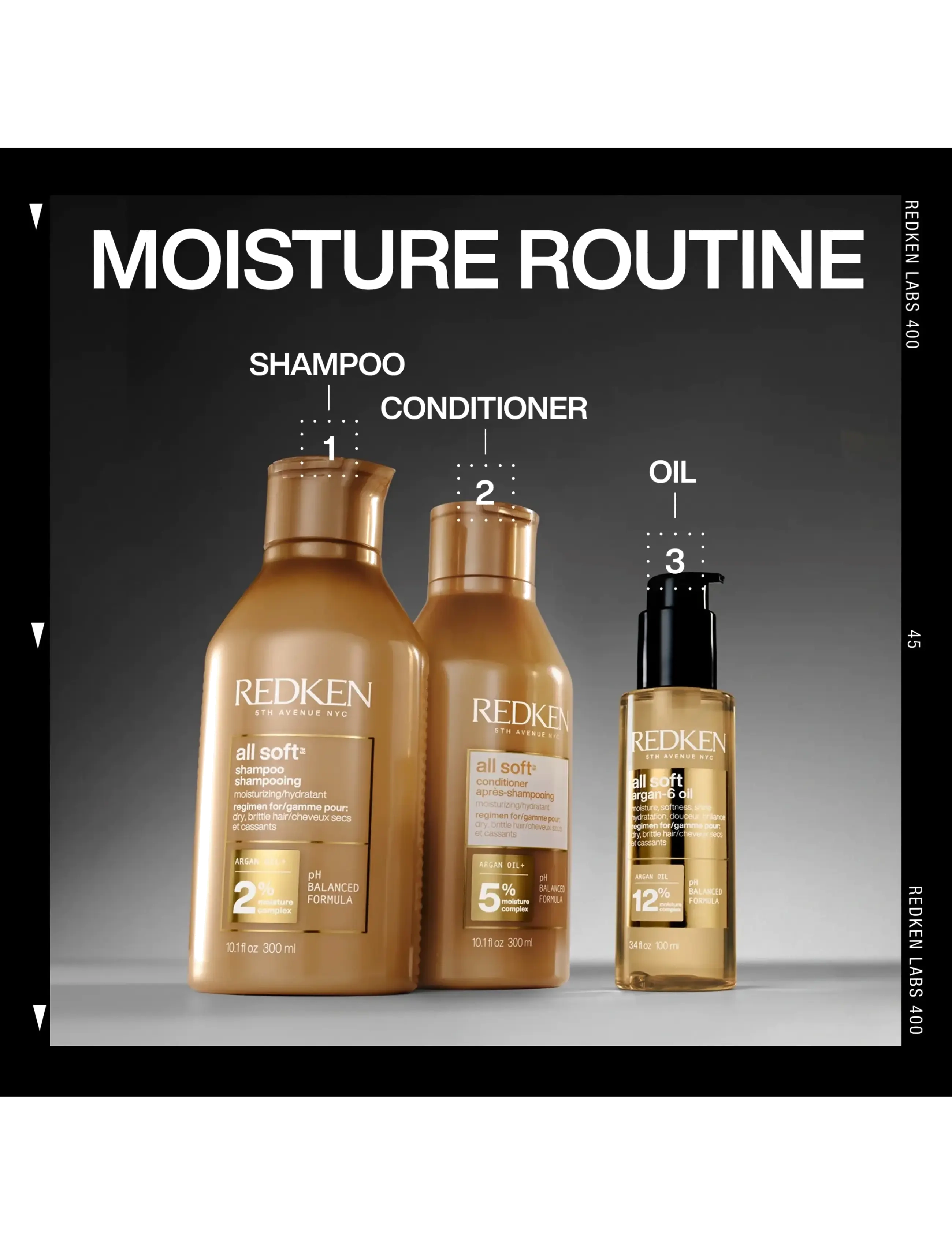 Redken - Redken All Soft Shampoo - sjampó - clear - 4