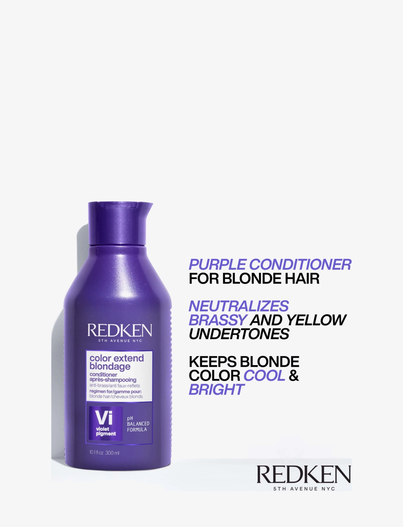 Redken - Redken Color Extend Blondage Conditioner 300 ml - silverbalsam - clear - 2